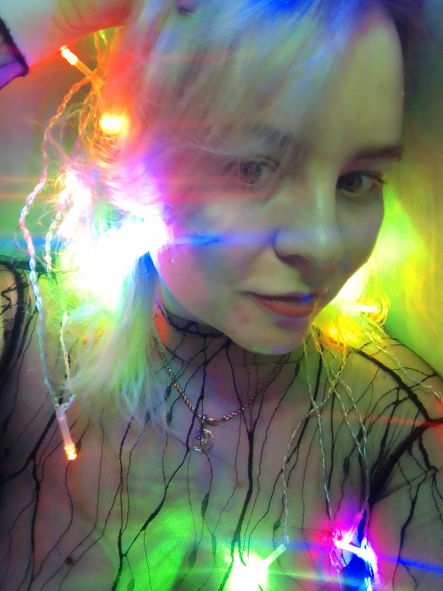 Person plays with plasma ball in Izhevsk, Russia