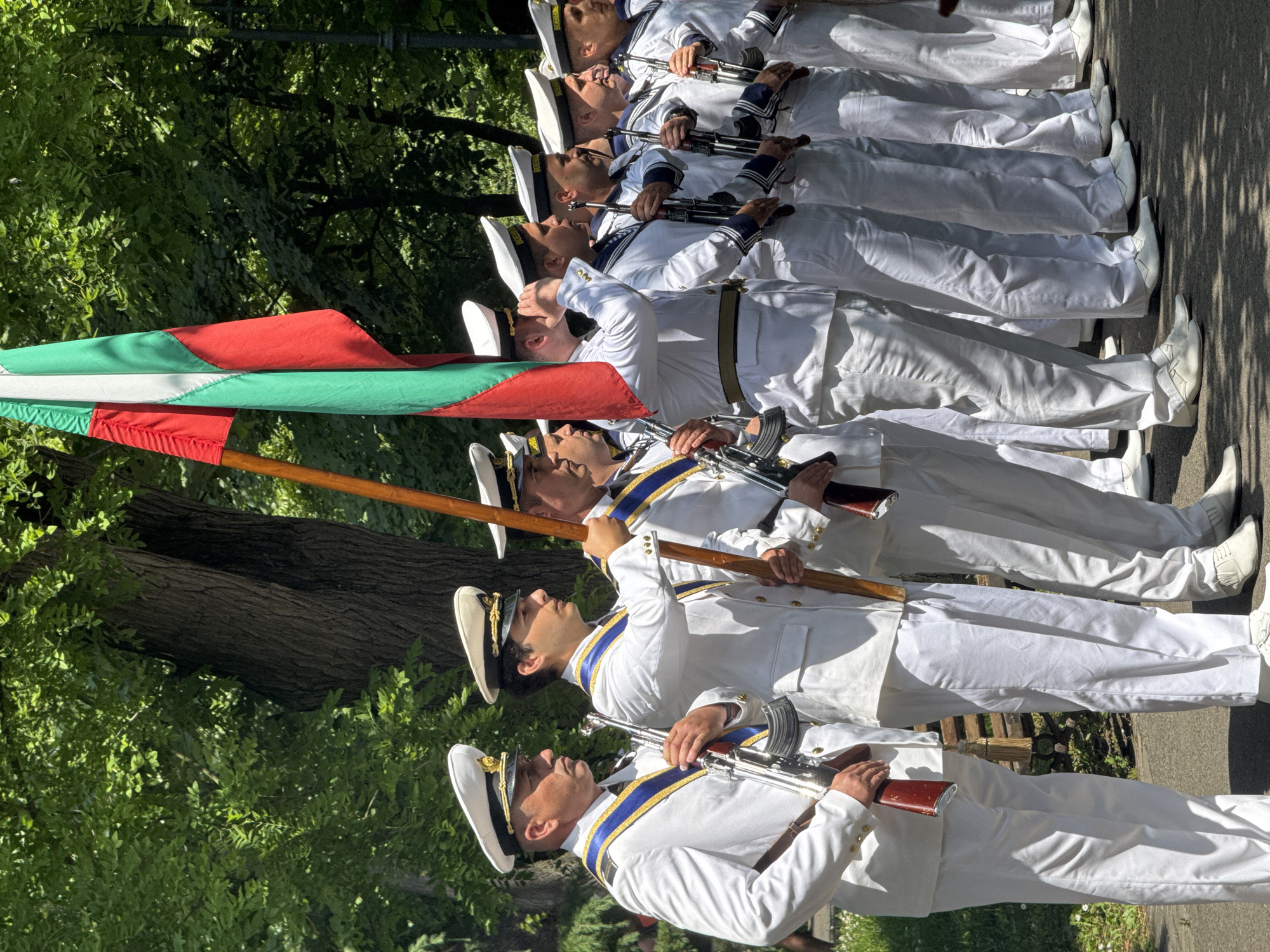 Naval ceremony held in Burgas, Bulgaria