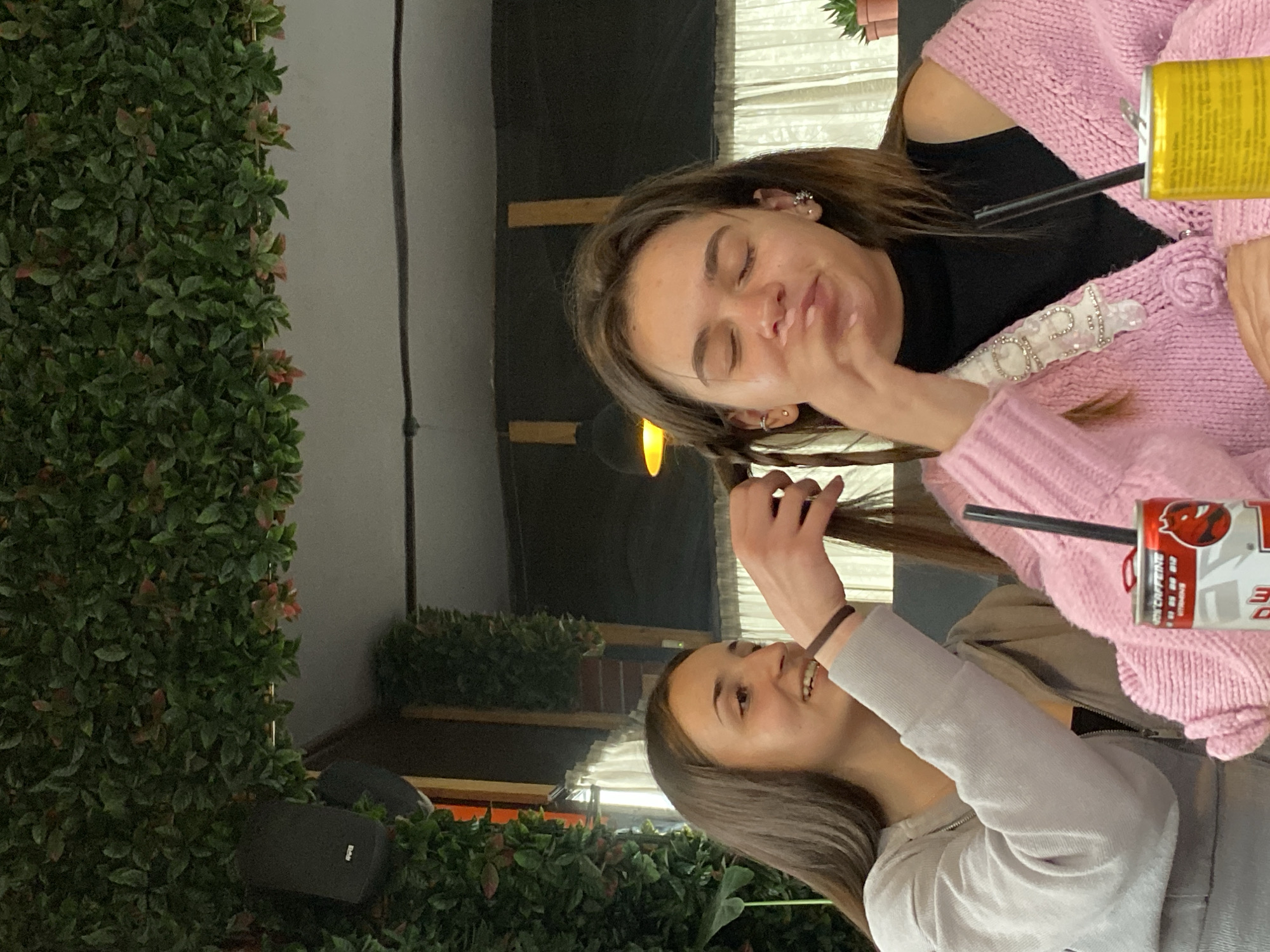 Women dining at Sofia cafe with outdoor seating area