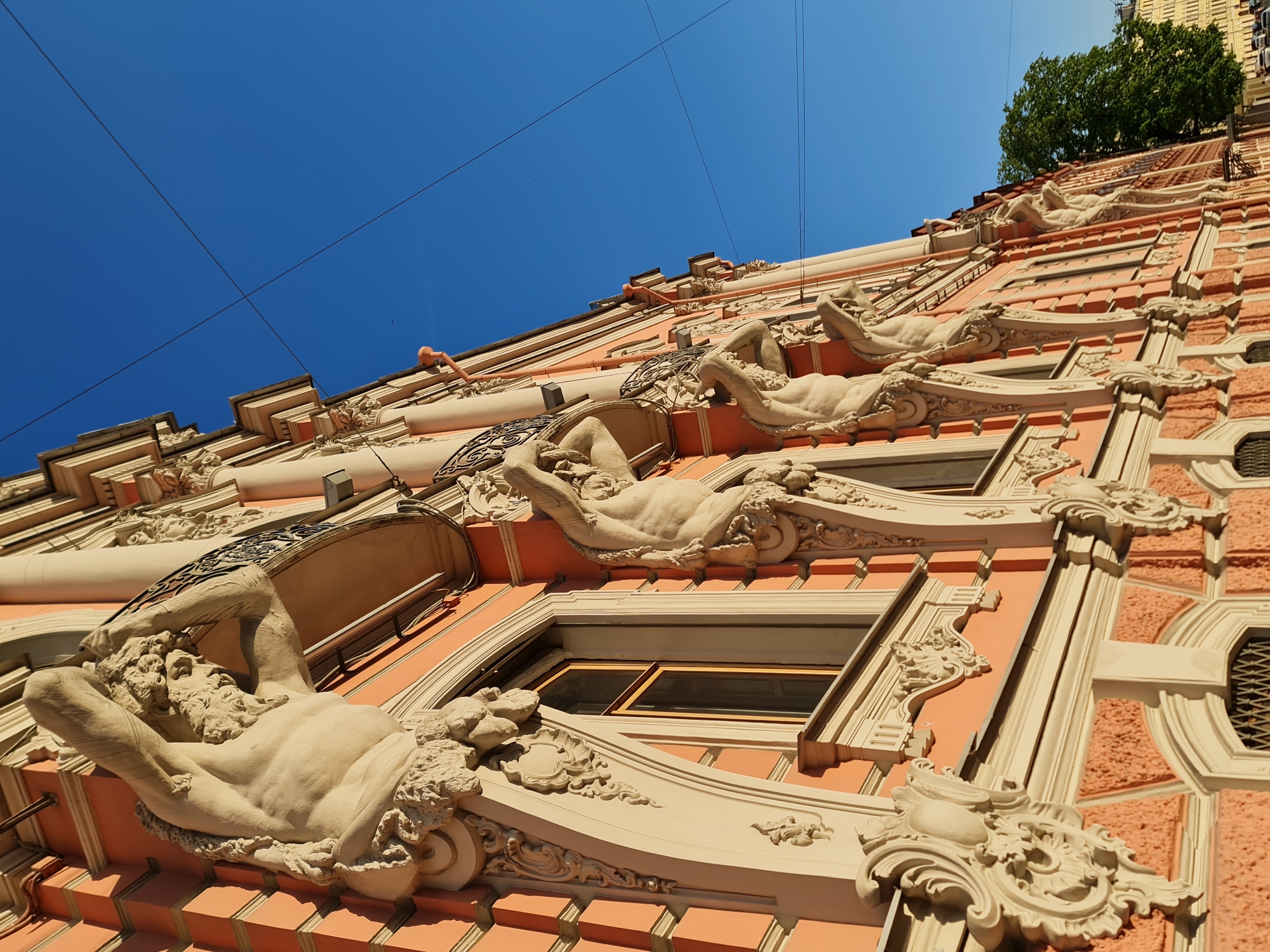 Summer afternoon exploring Saint Petersburg's waterways and architecture