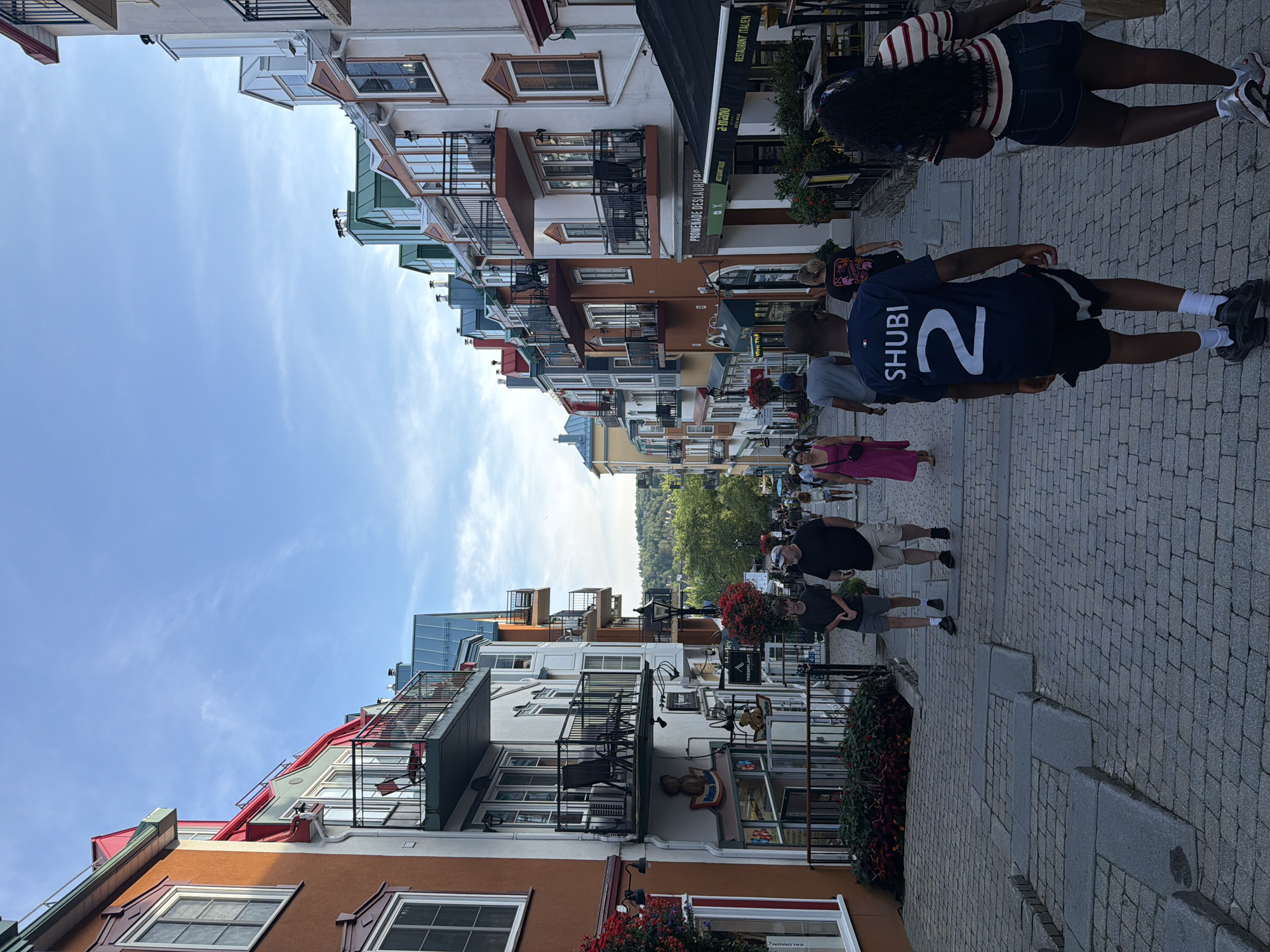 Evening stroll through Mont-Tremblant's alpine village streets
