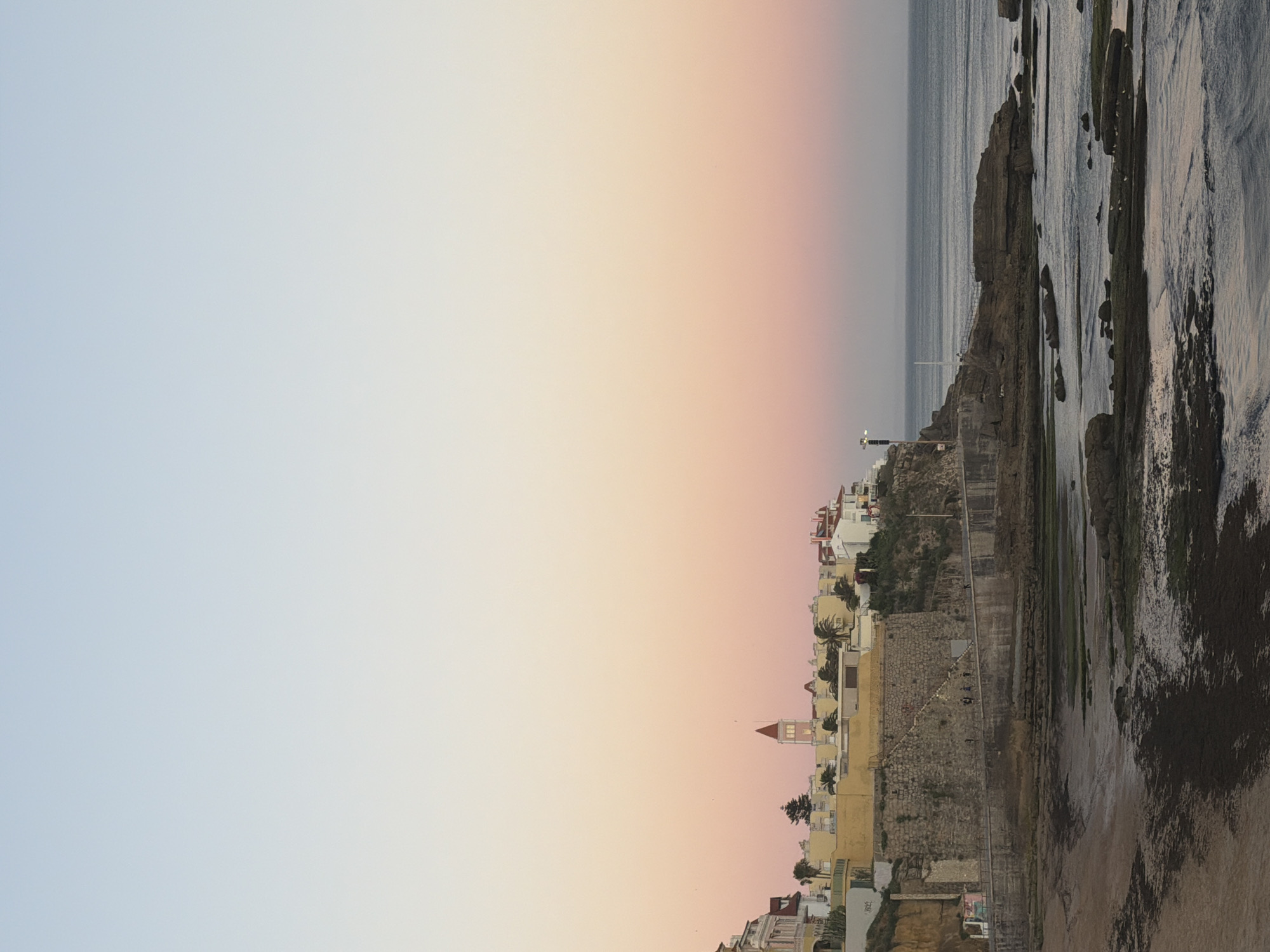 Golden hour on the Cascais coast, Portugal