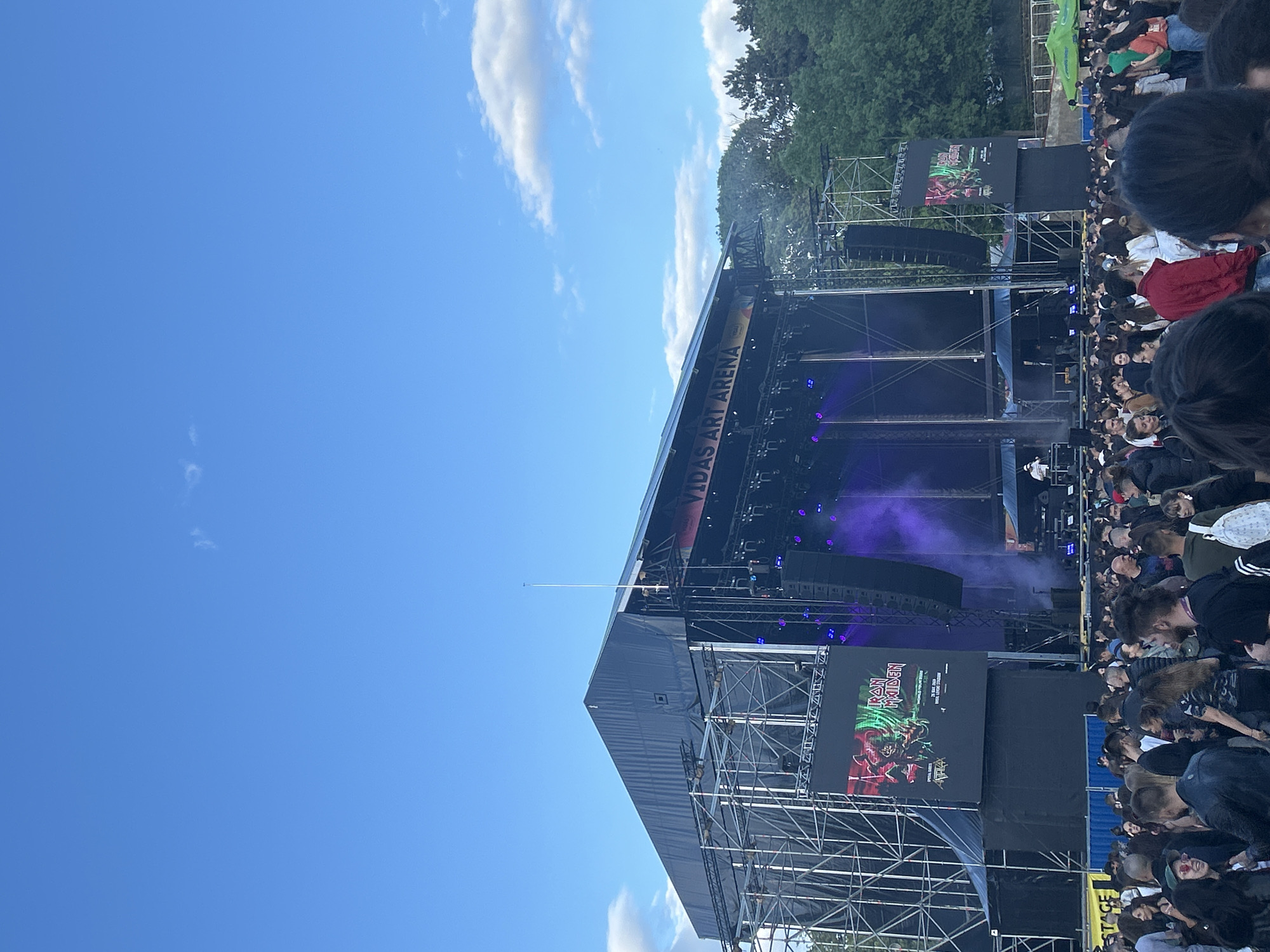 Iron Maiden, Anthrax perform at Sofia outdoor concert