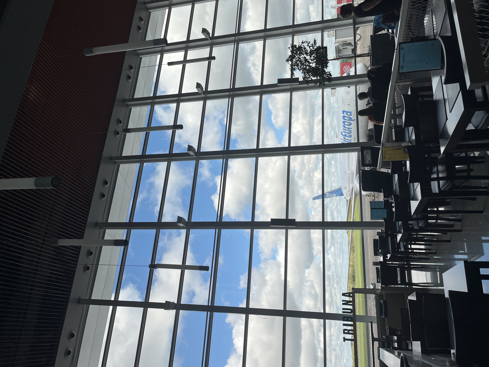 Passenger arrives at Buenos Aires airport from Rome