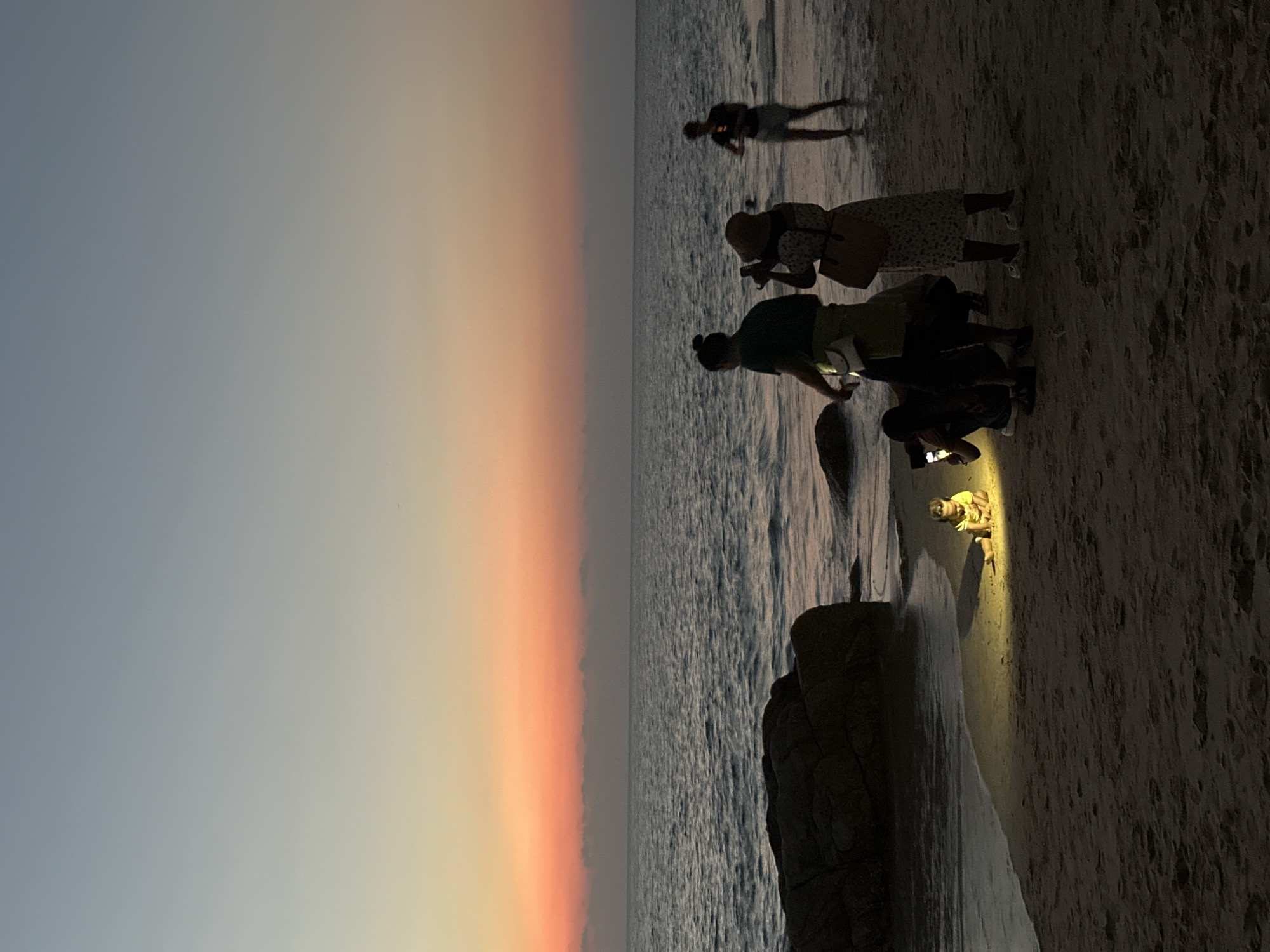 Sunset selfie and scenic views captured at Sakhu beach