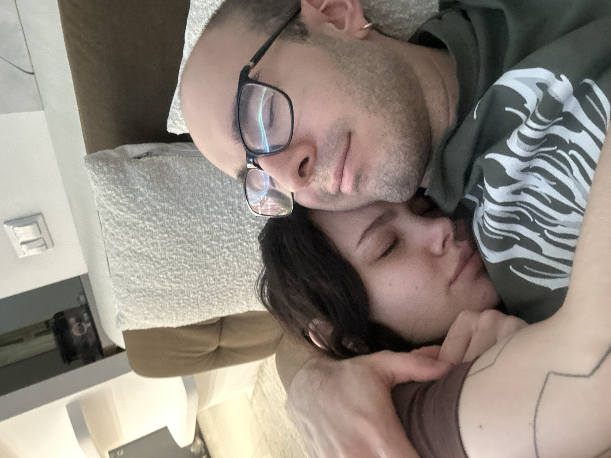 Couple observed sleeping together in Khimki residence