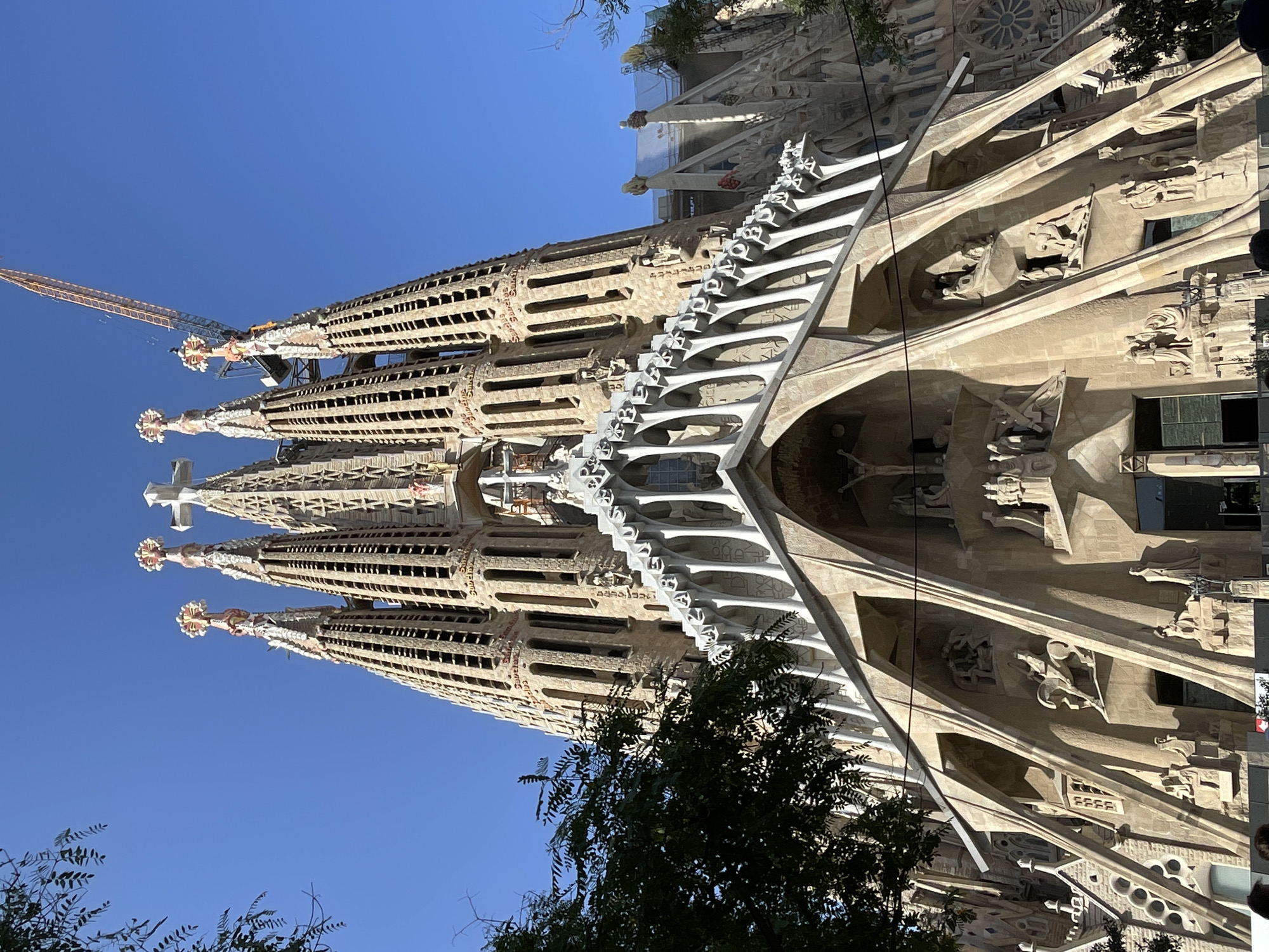 An afternoon at the Sagrada Família, inside and out
