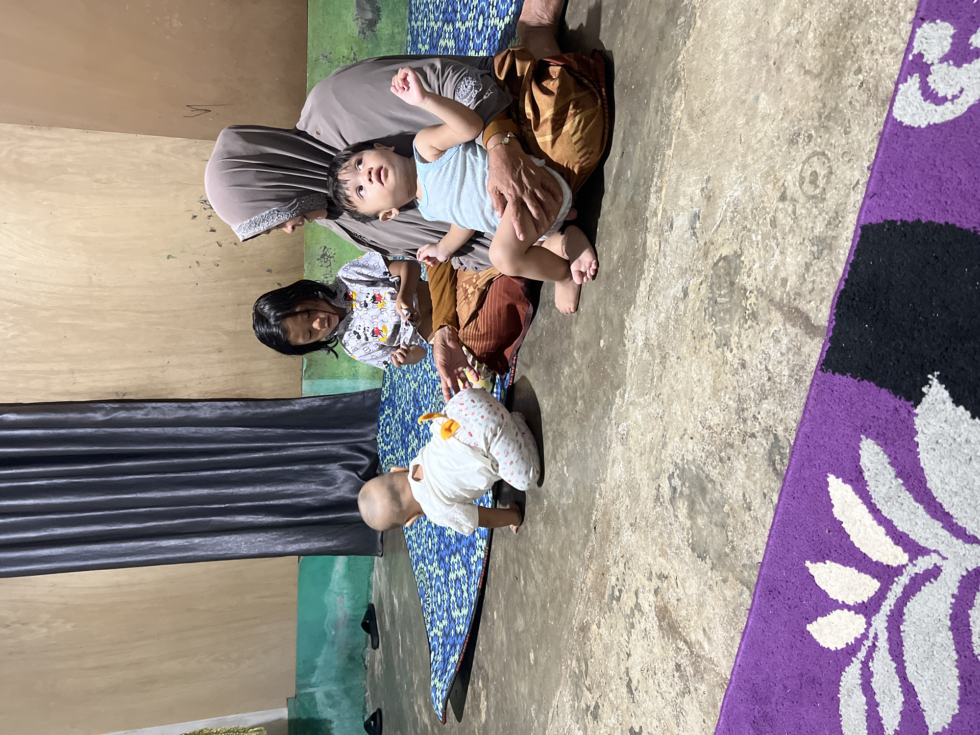 Family home and evening gathering in Lhokseumawe, Indonesia
