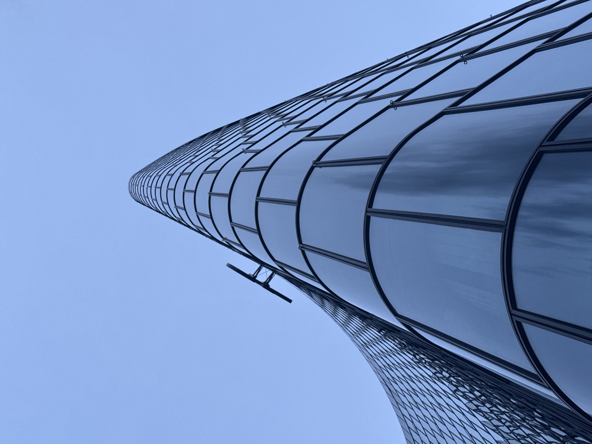 Vienna's Modern Architecture Photographed During Evening Twilight Hours