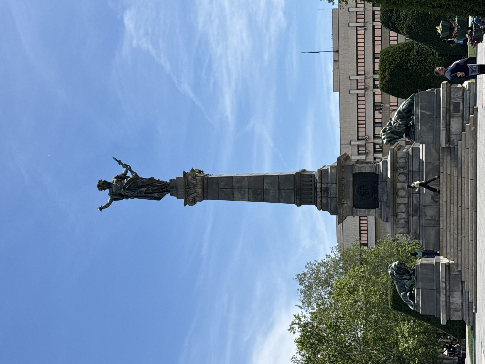 Tourist documents walking tour of central Ruse, Bulgaria landmarks