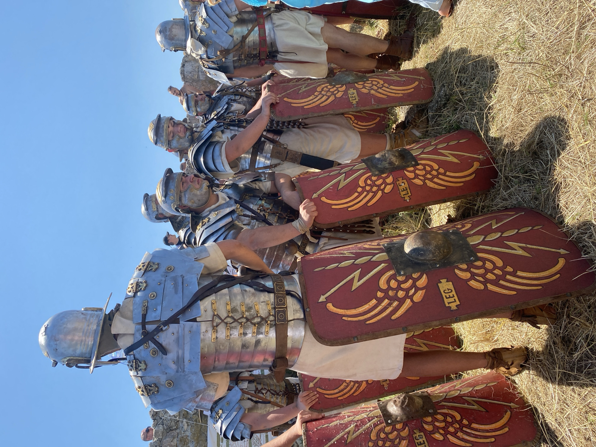 Roman reenactment draws crowds to Bulgarian archaeological site