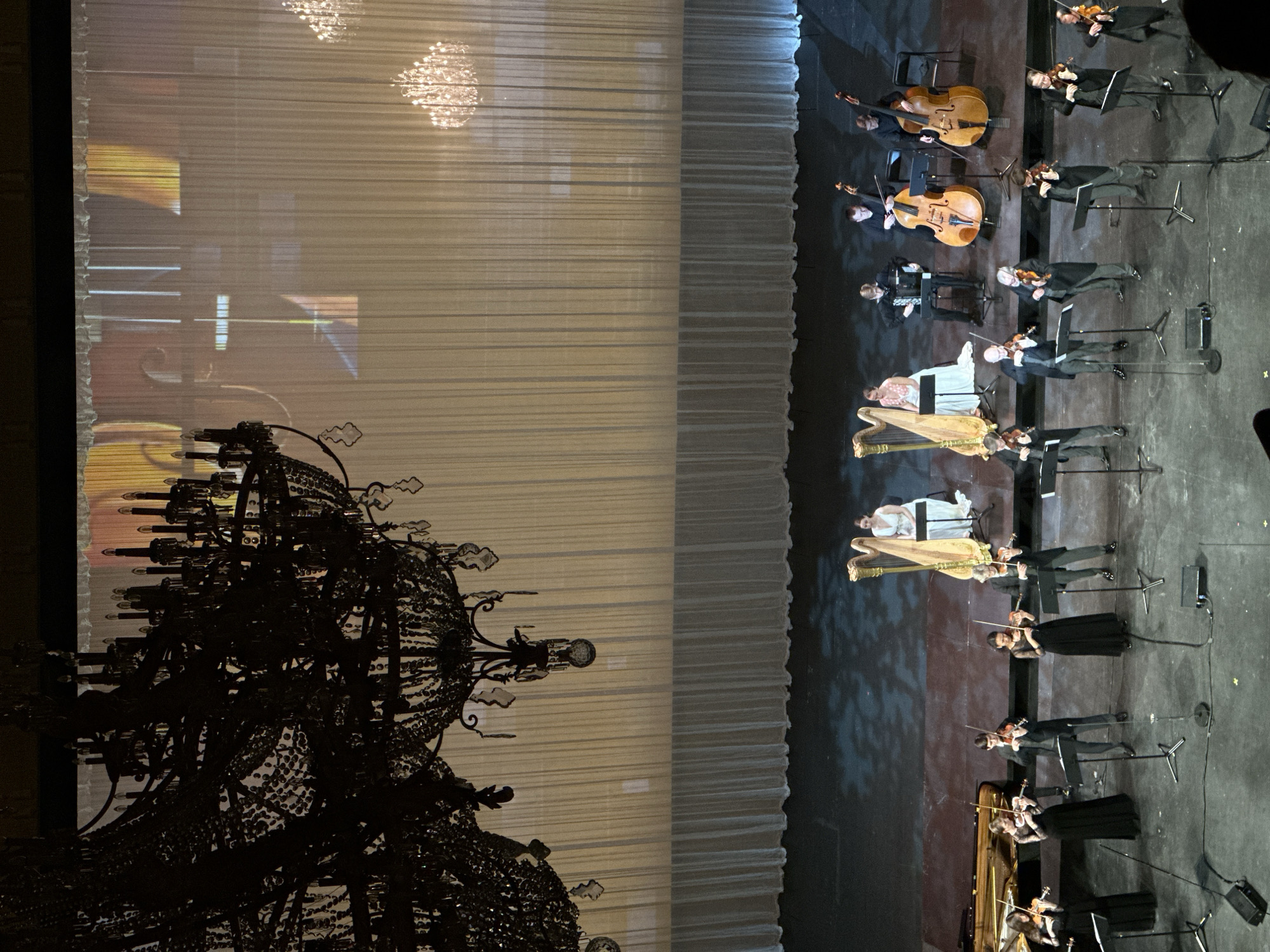 Classical music performance documented at Moscow venue