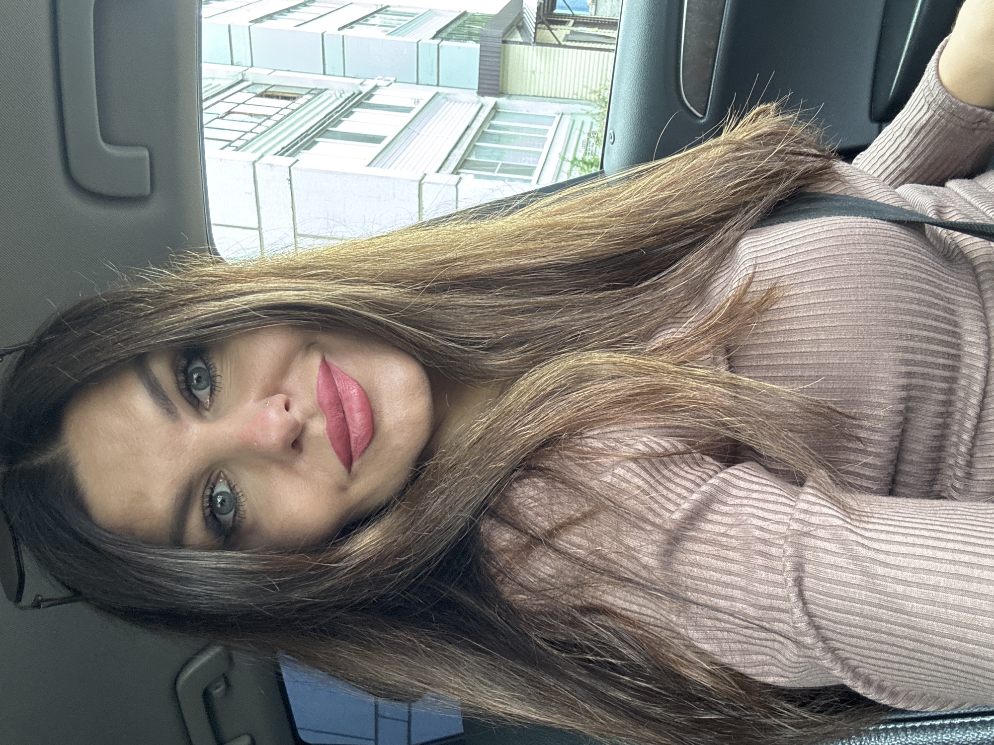 Quick car selfies in Chaikovsky, Russia