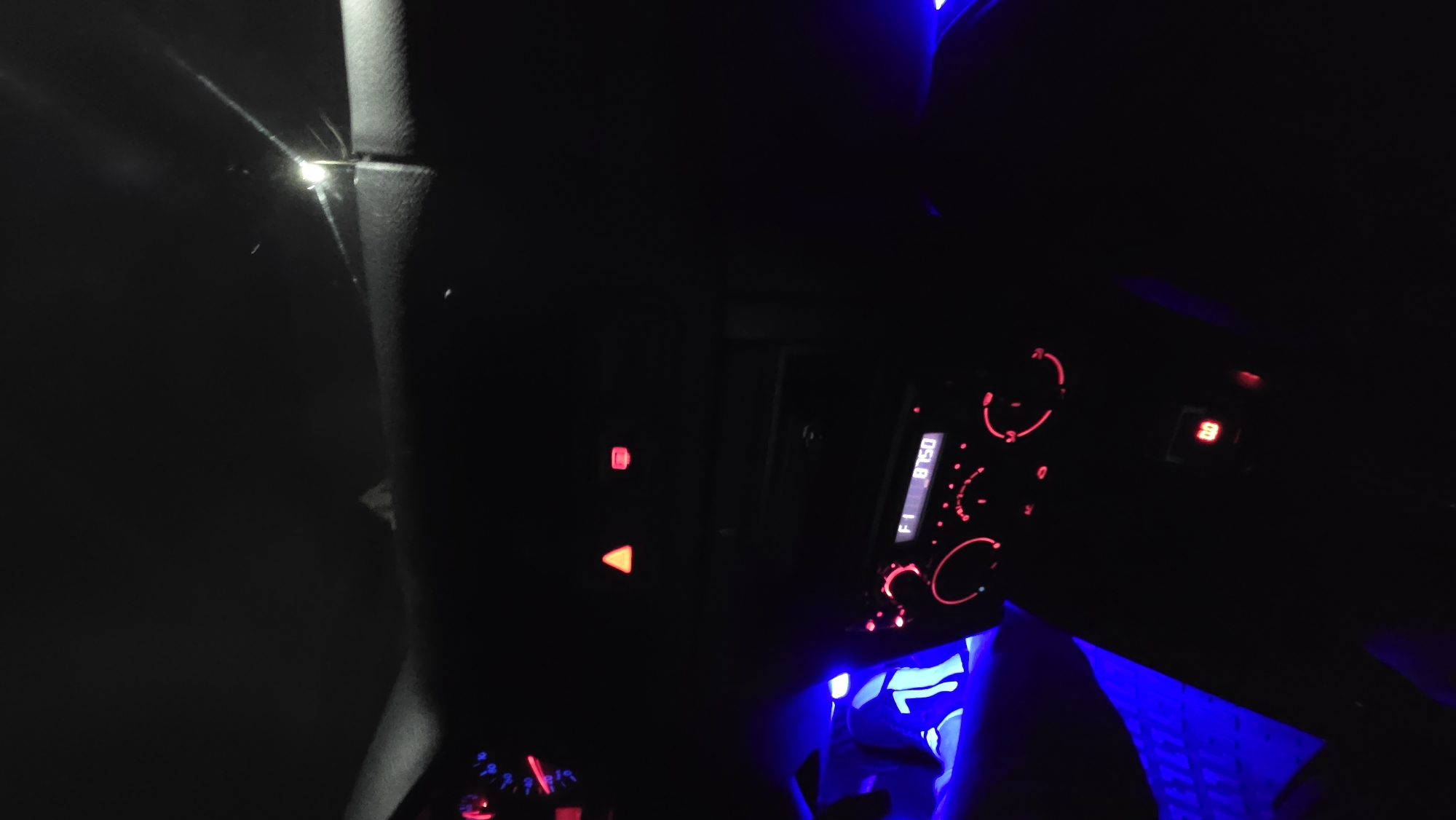 Evening scenes captured in Bania: vehicle dashboard, home shelf