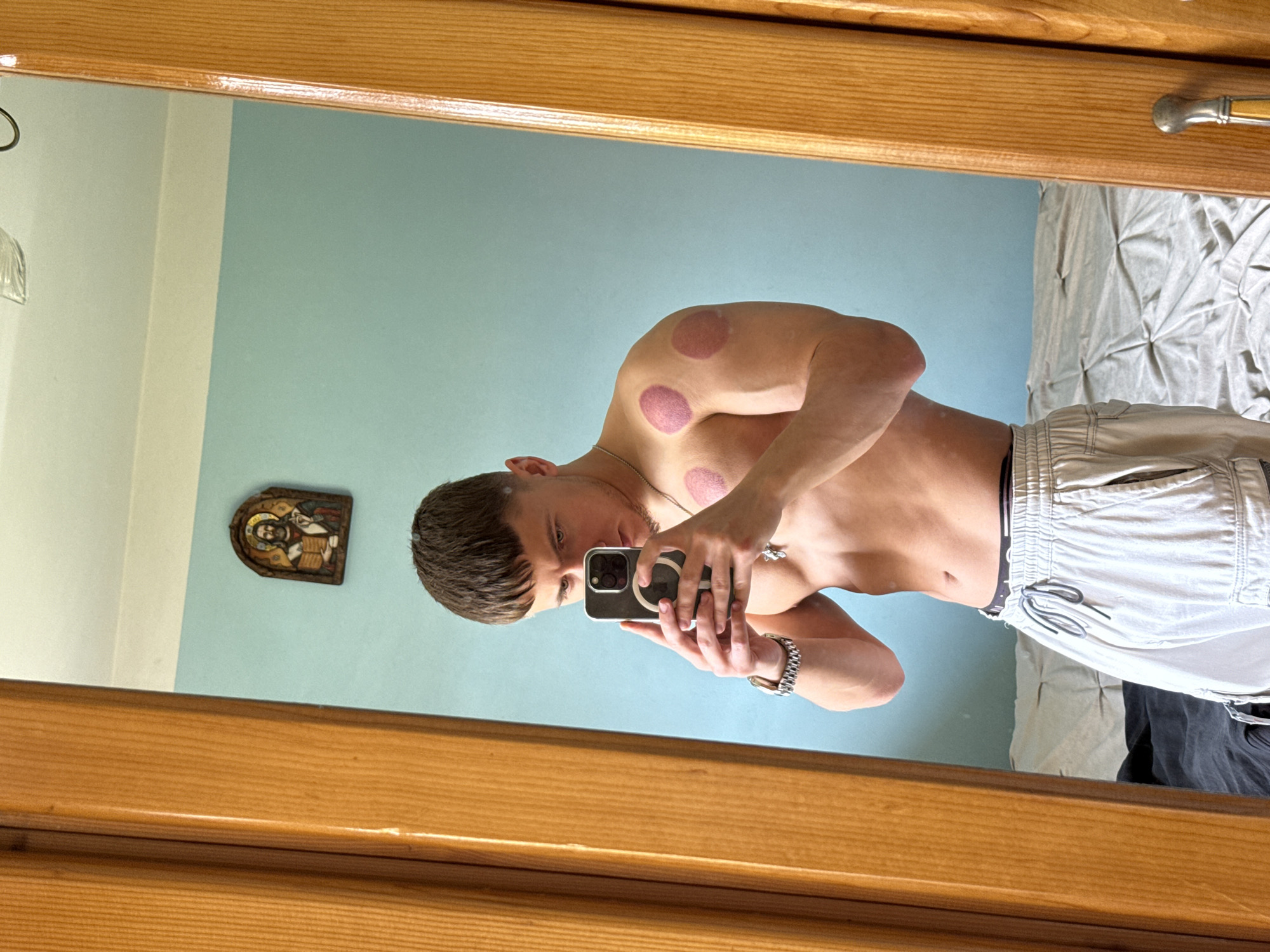 Personal moments documented in Buhovo including selfies and local scenes
