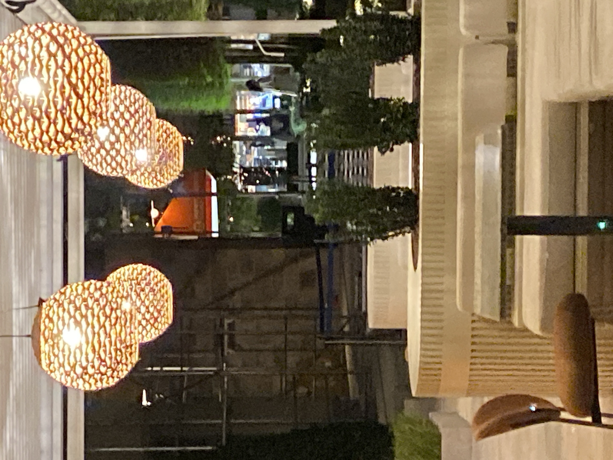 Evening dining and yacht scenes captured at Porto Montenegro marina