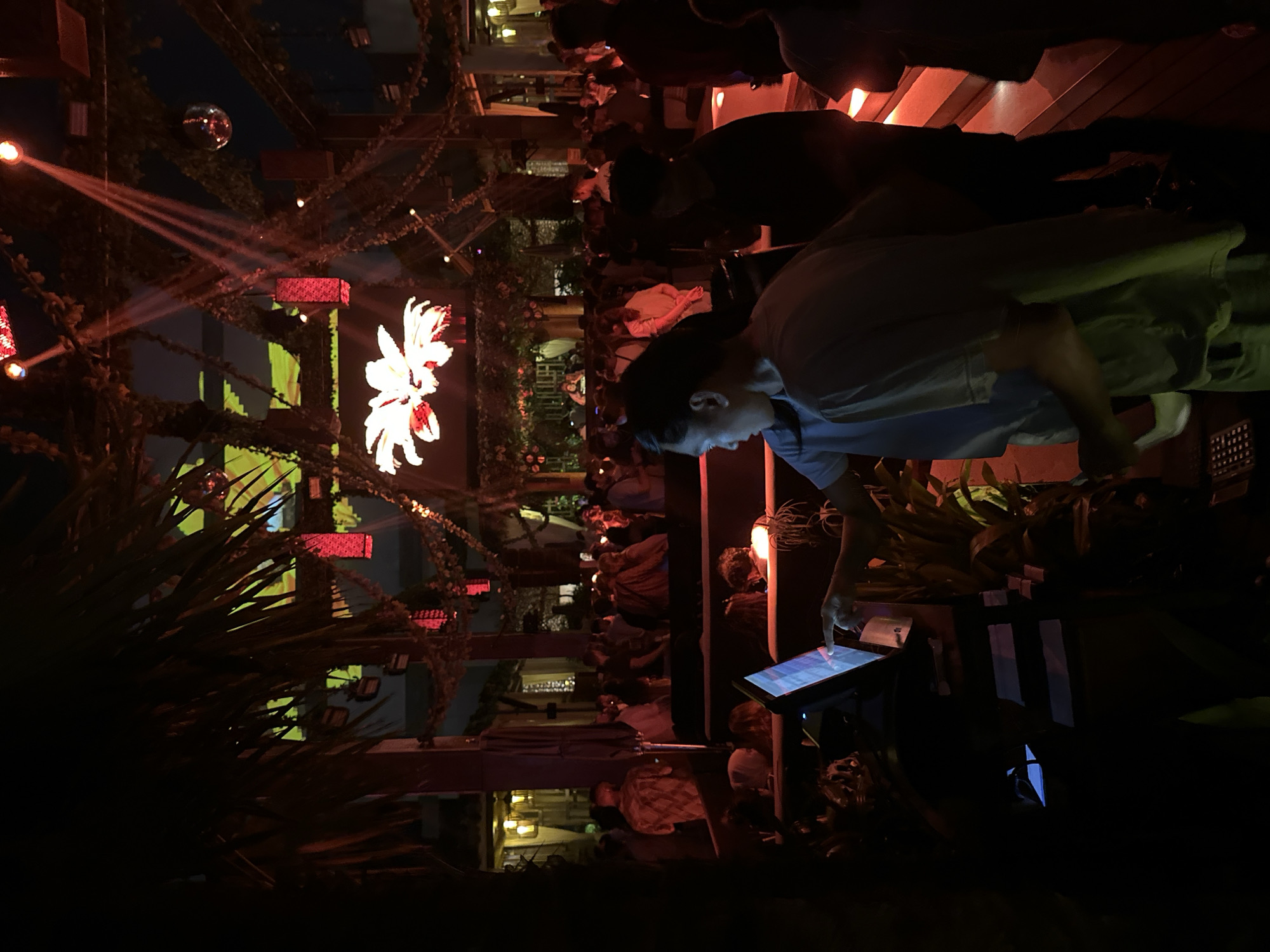 Outdoor nightclub energy in Kuta Selatan, Bali