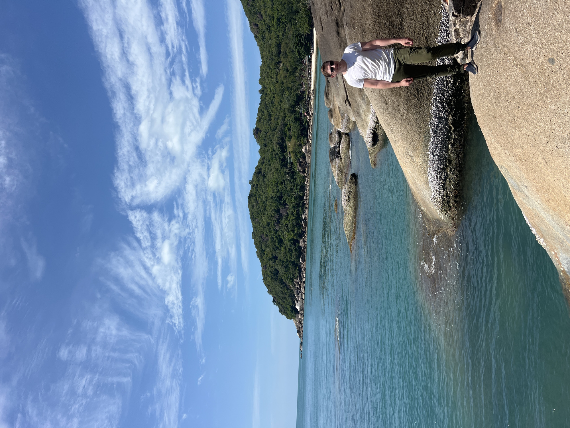 Morning scenes along Ko Samui's turquoise coastline