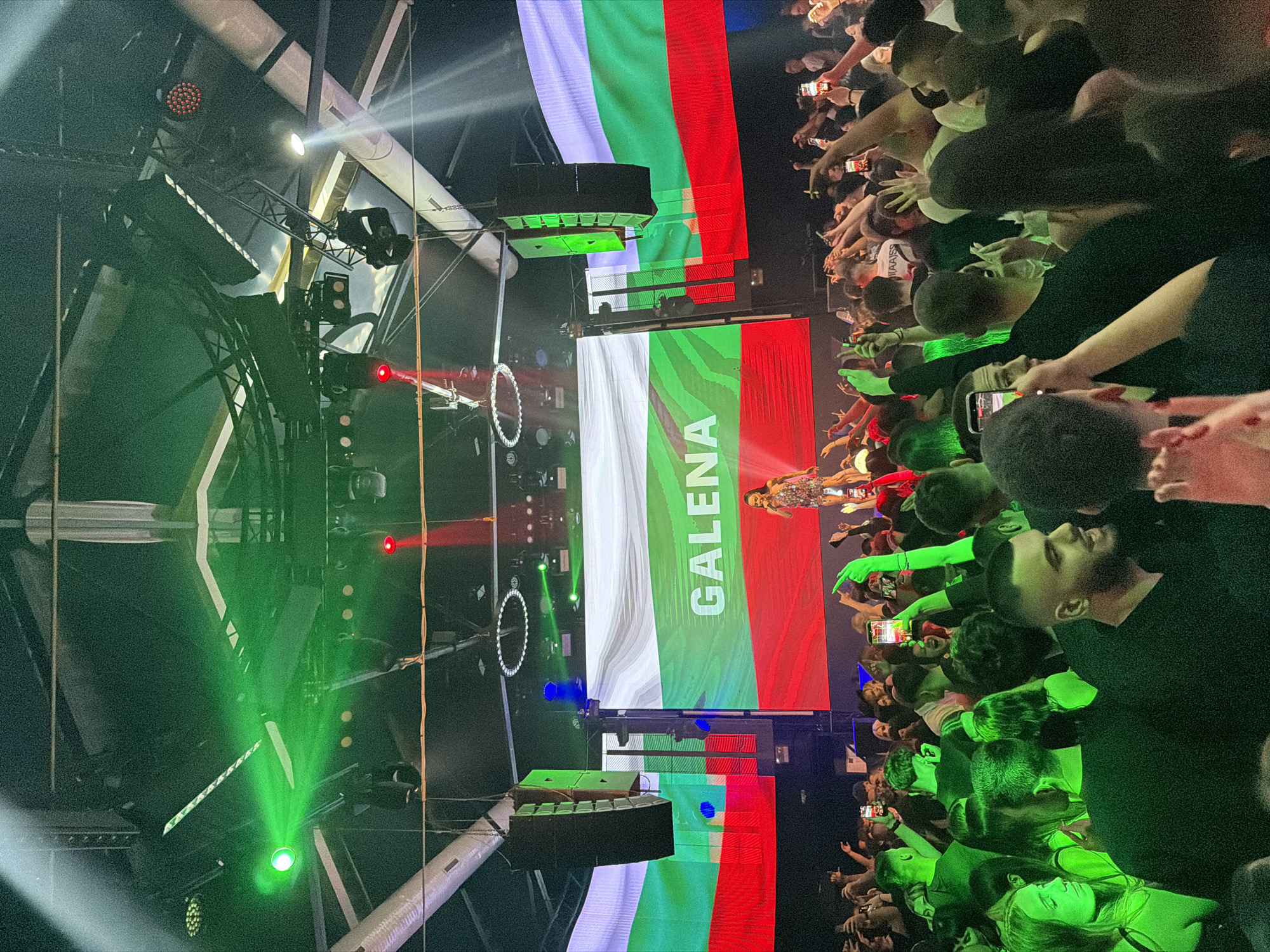Galena performs live concert in Burgas, Bulgaria