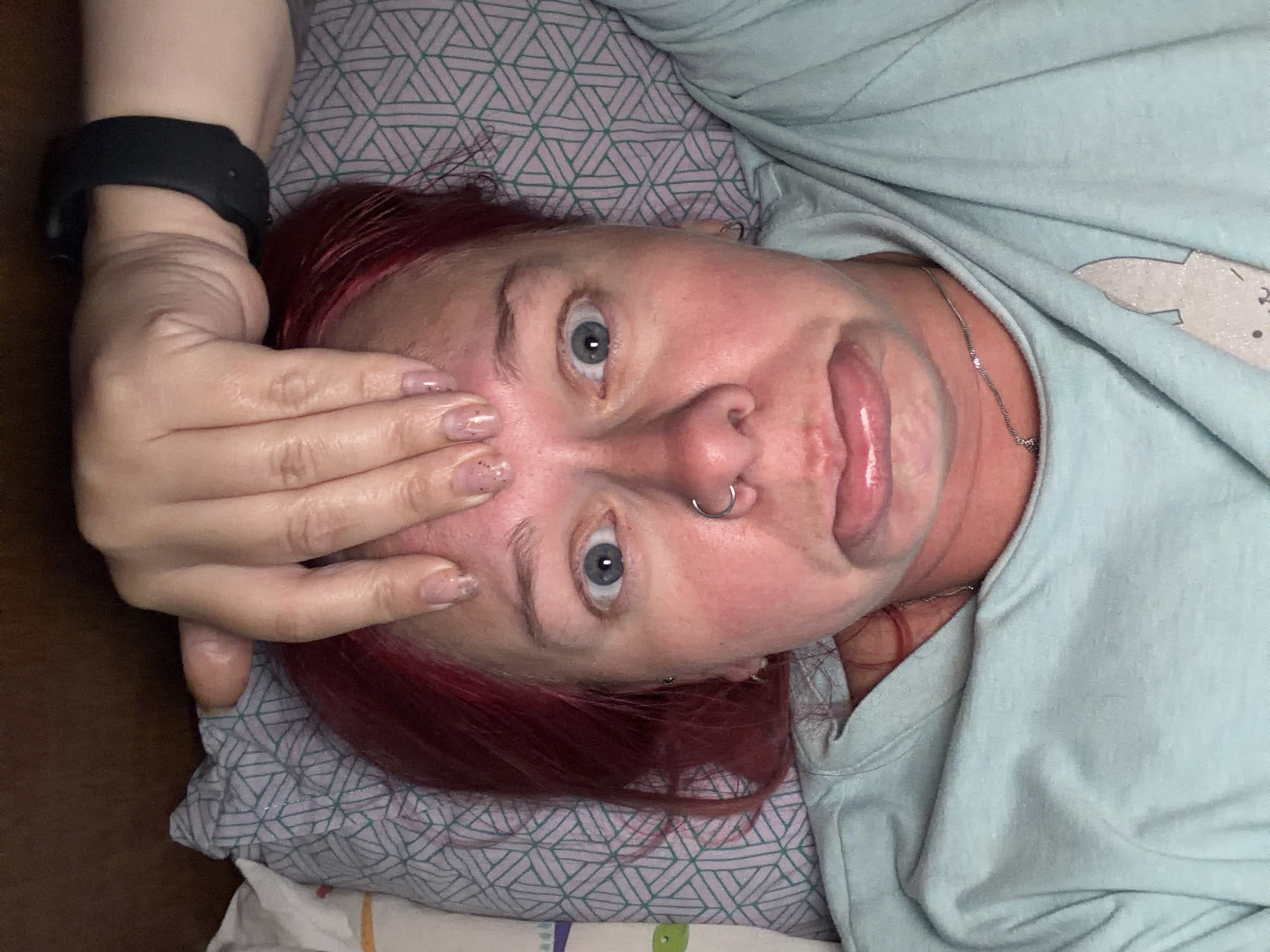 Person documents illness recovery in Chaikovsky, Russia