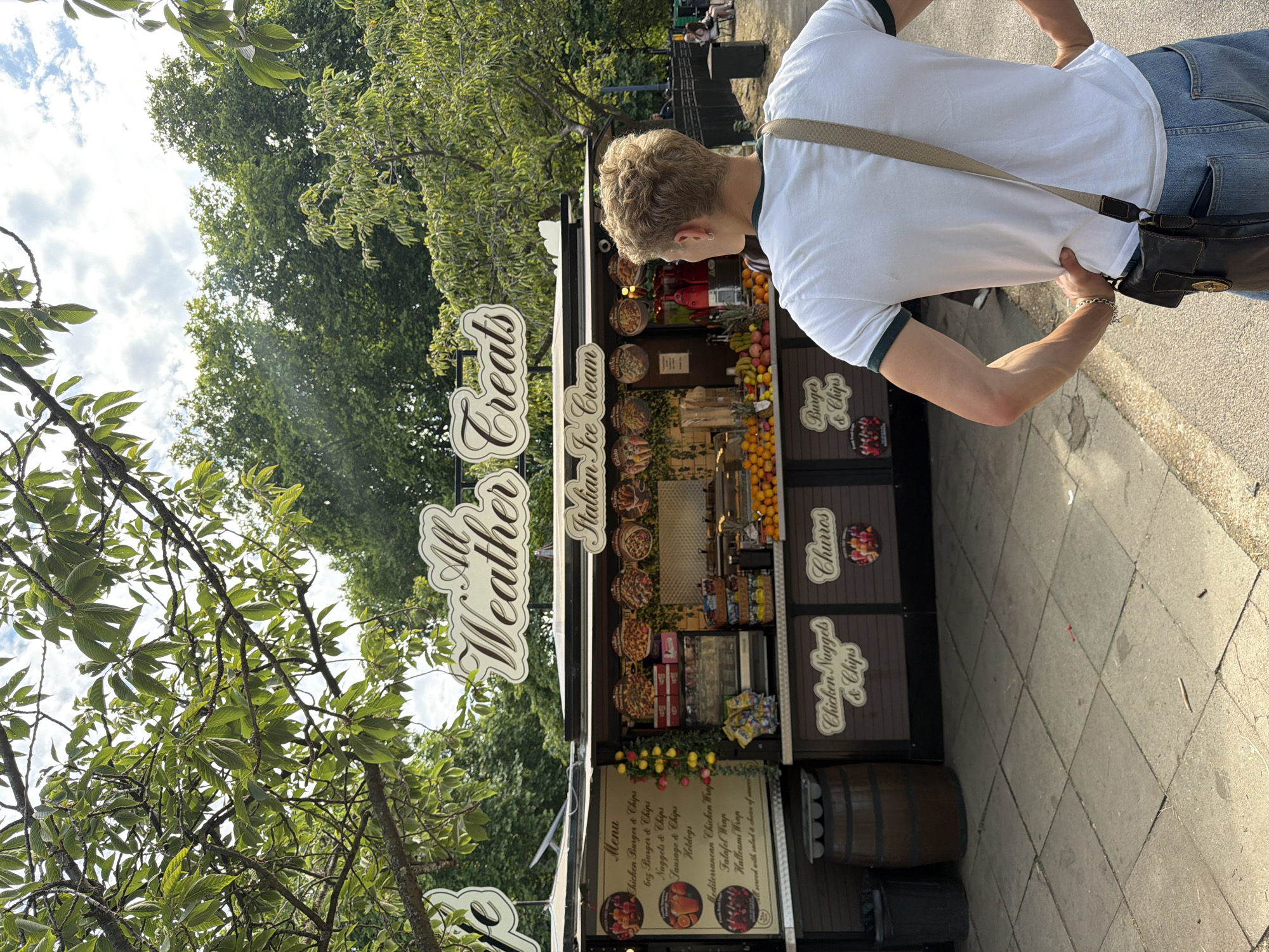 Sunny afternoon in London's parks, July 2026