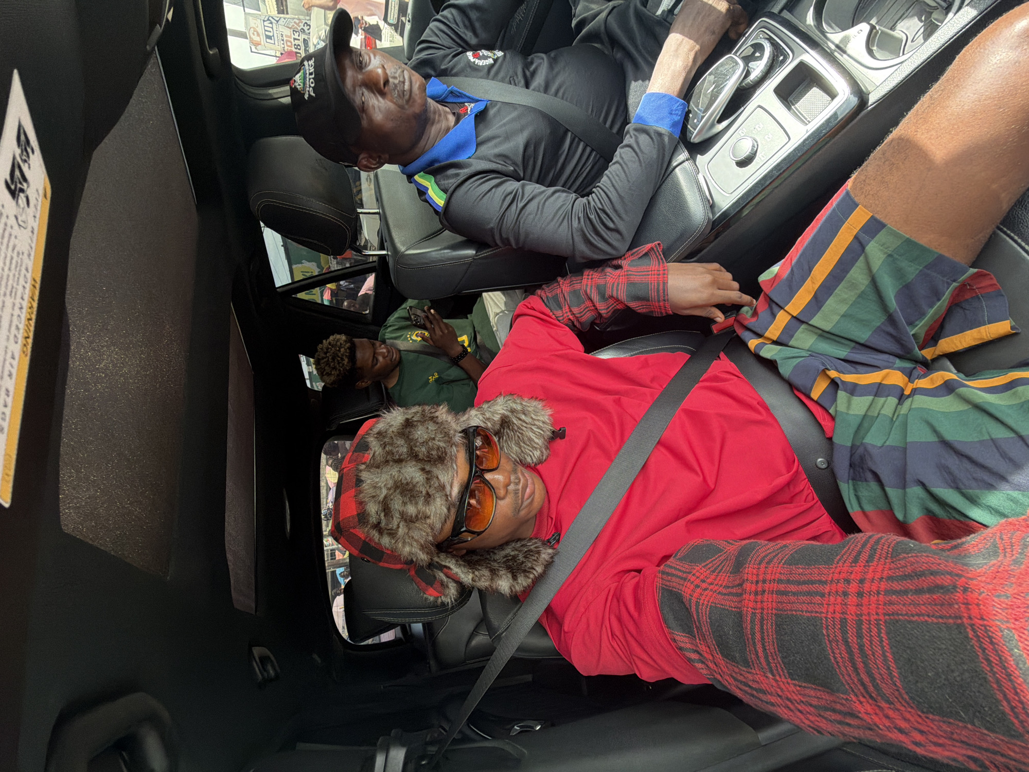Men observed in car during daytime in Lagos