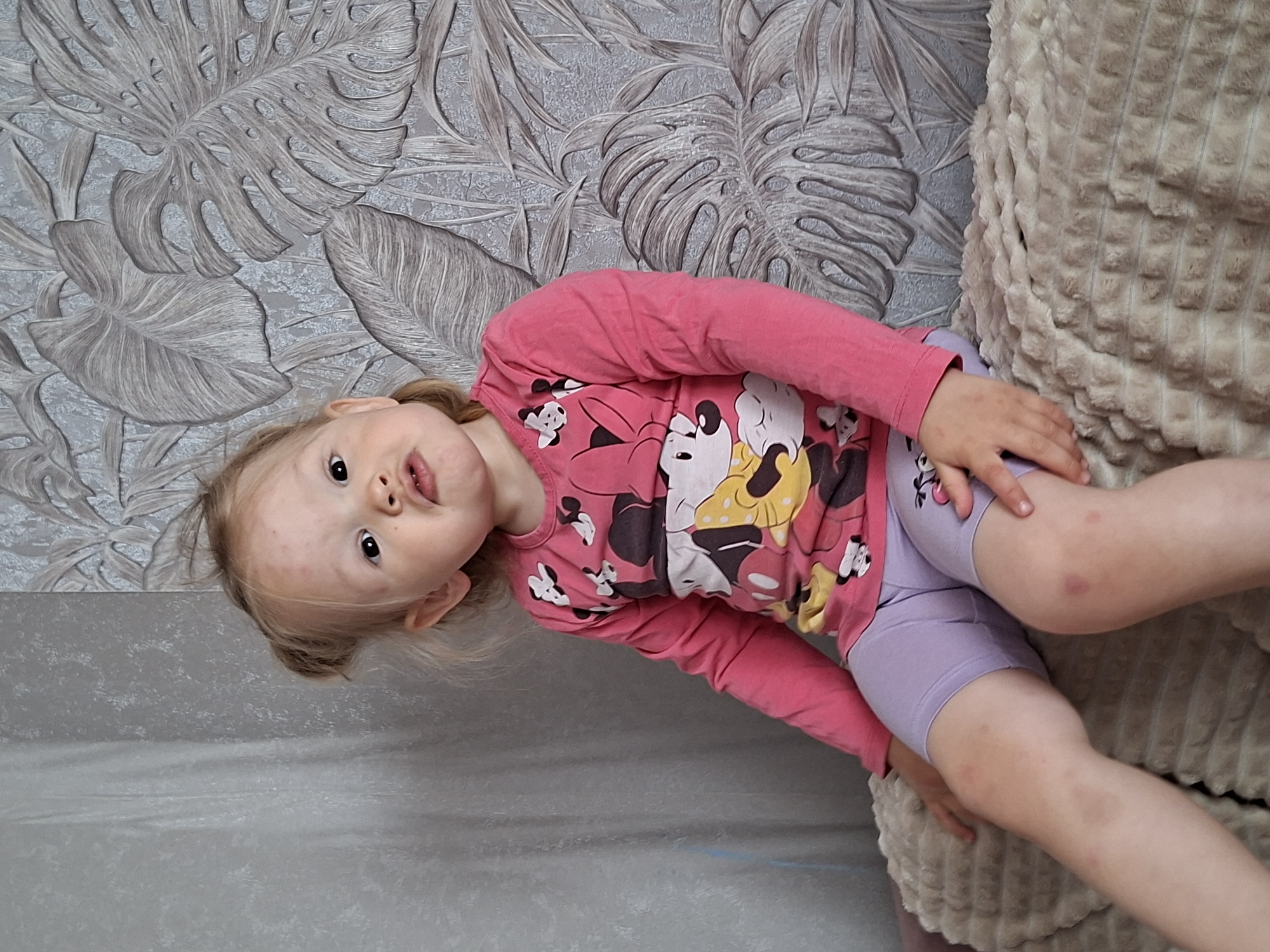 Children and infants captured in domestic moments, unknown location