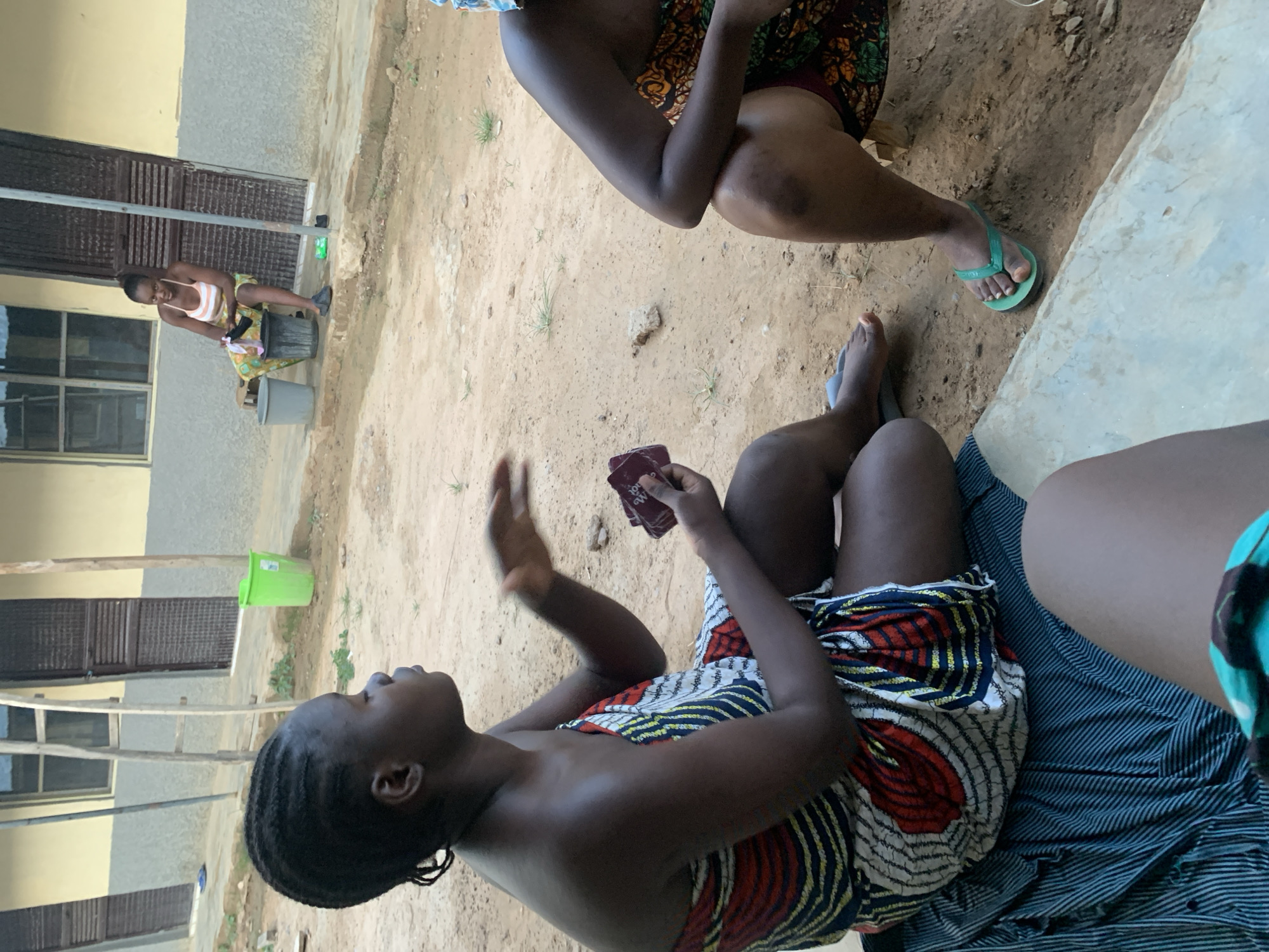 Daily life moments captured in Keffi residential compound