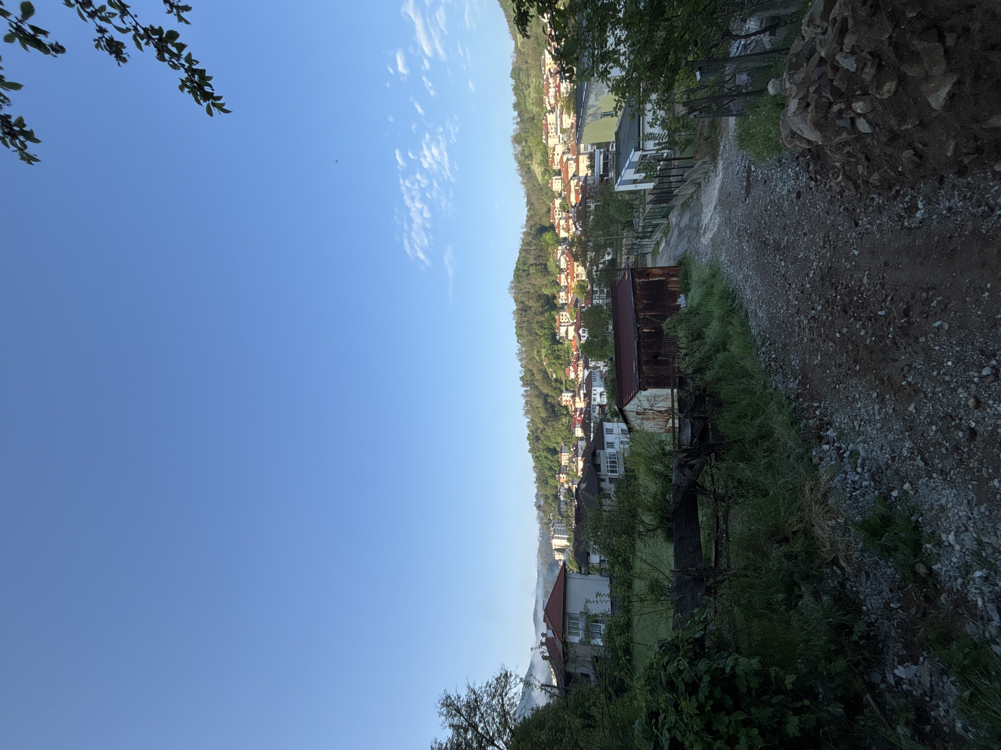 Morning drive through Zlatograd, Bulgaria captured from multiple perspectives