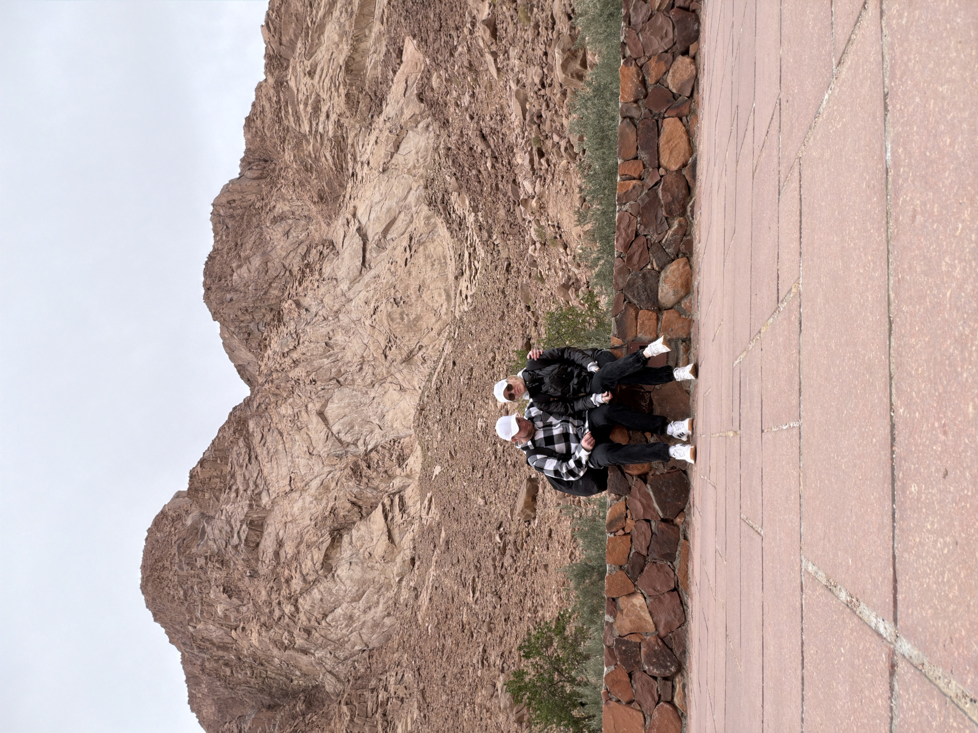 Tourists explore Saint Catherine mountain trails in Egypt