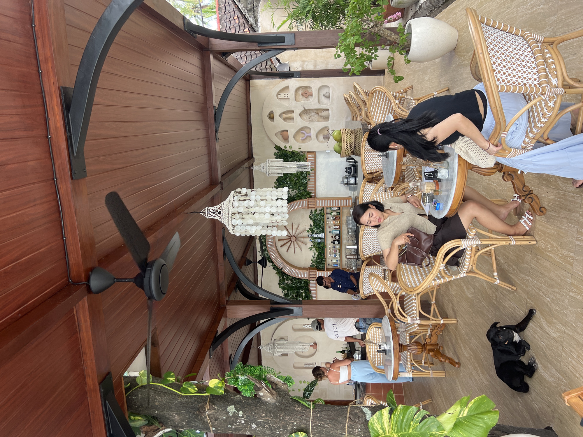 Tropical cafe scene captured in Nusa Penida, Indonesia