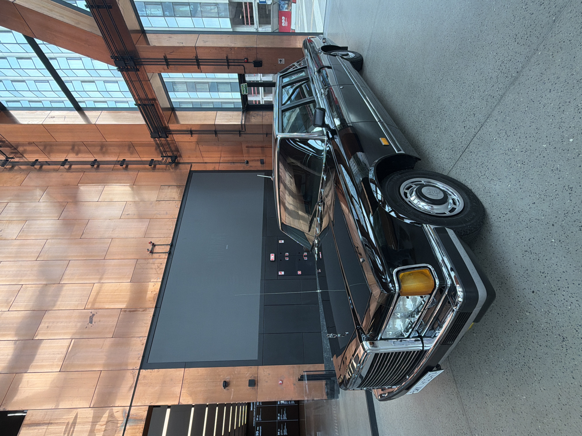 Inside GES-2: Soviet limousines and contemporary sculpture installations