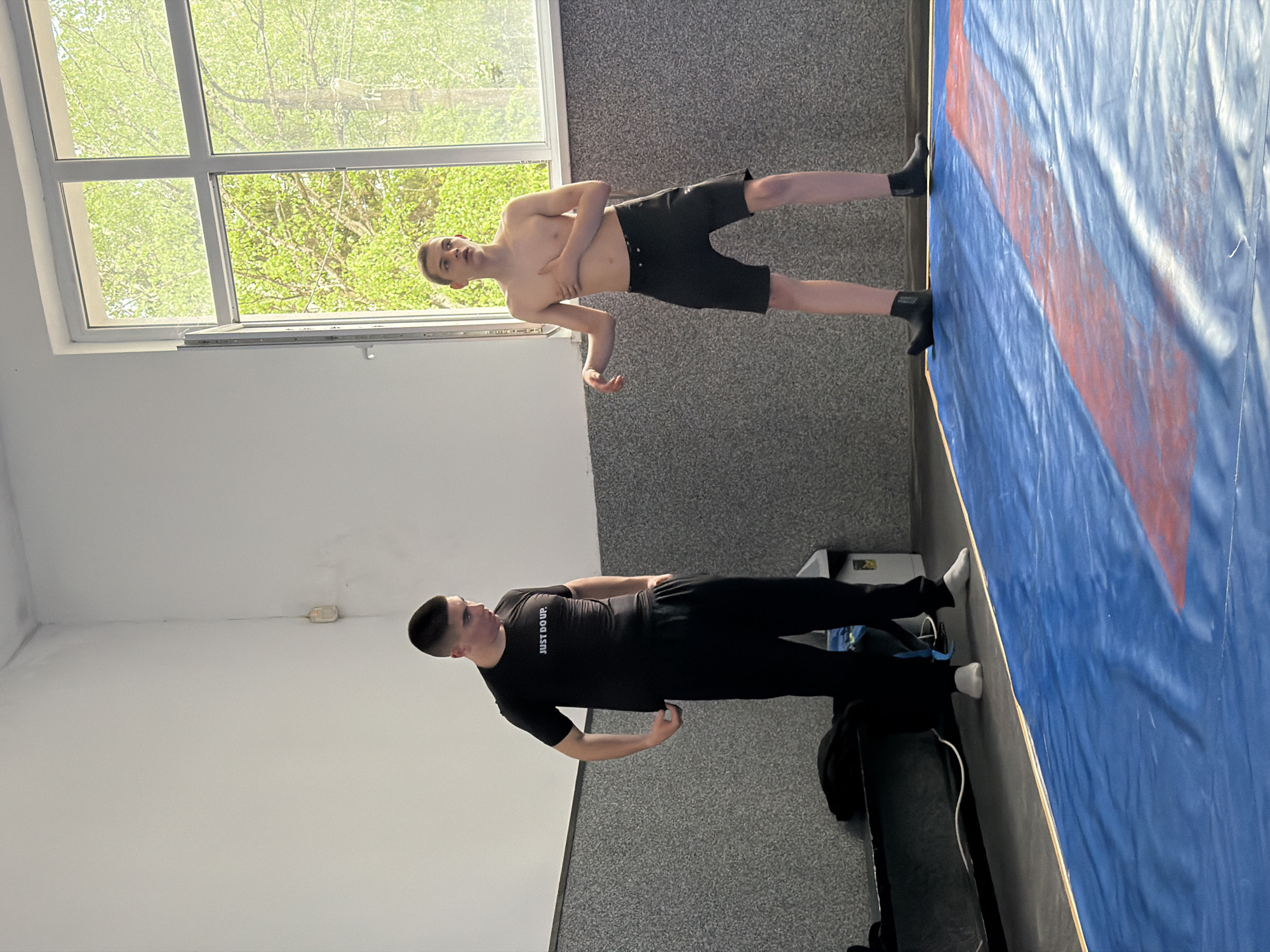 Martial arts training session observed at Panagyurishte facility