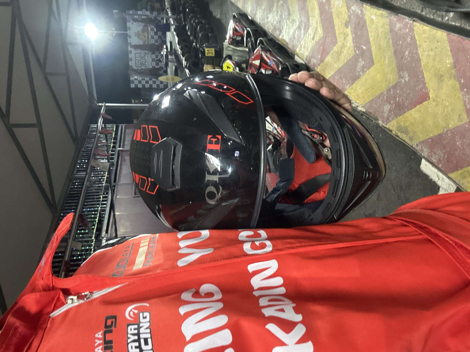 Go-kart racing session documented at Shapingba District facility