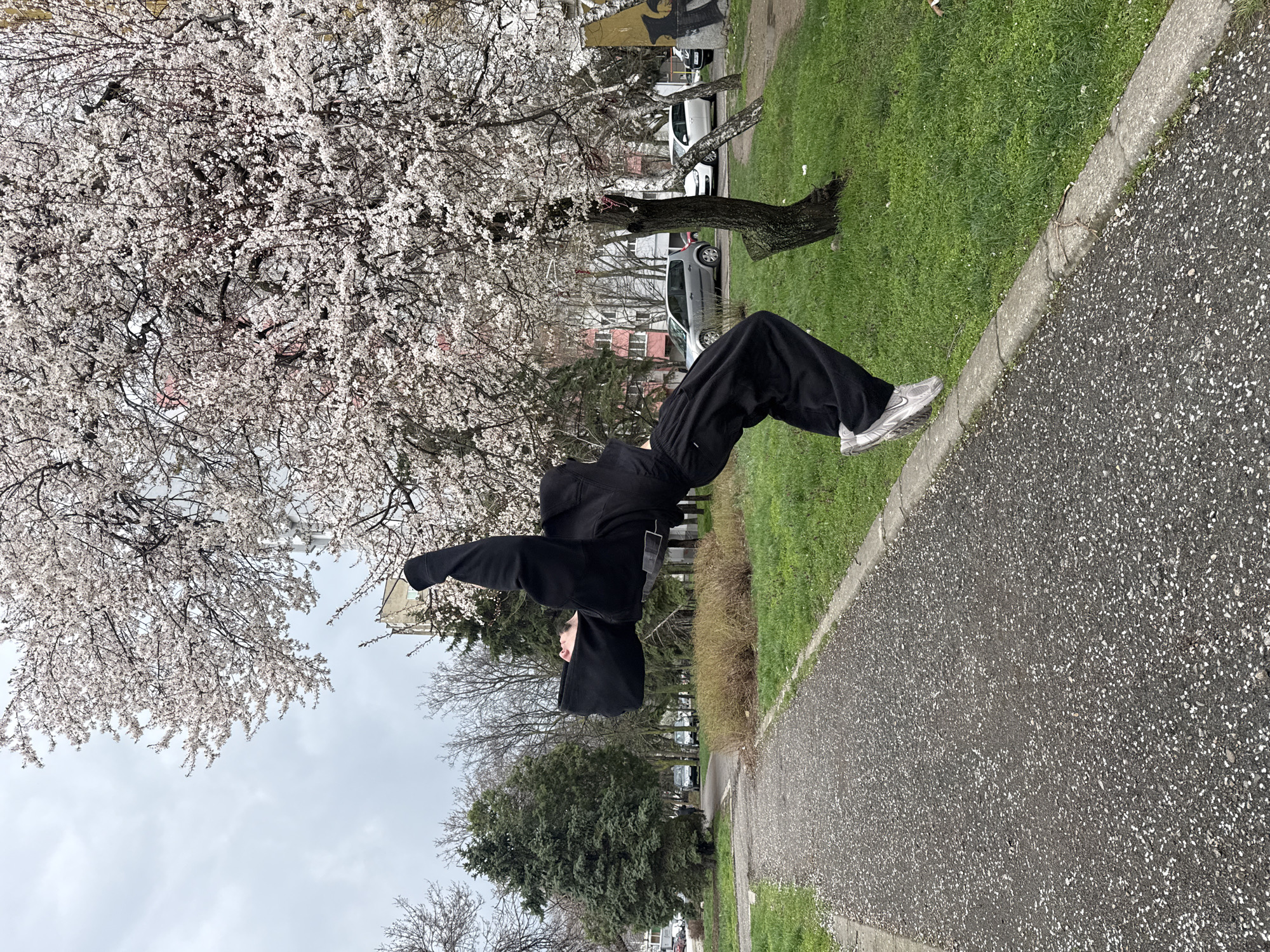 Parkour athletes perform stunts, take selfies in Shumen park