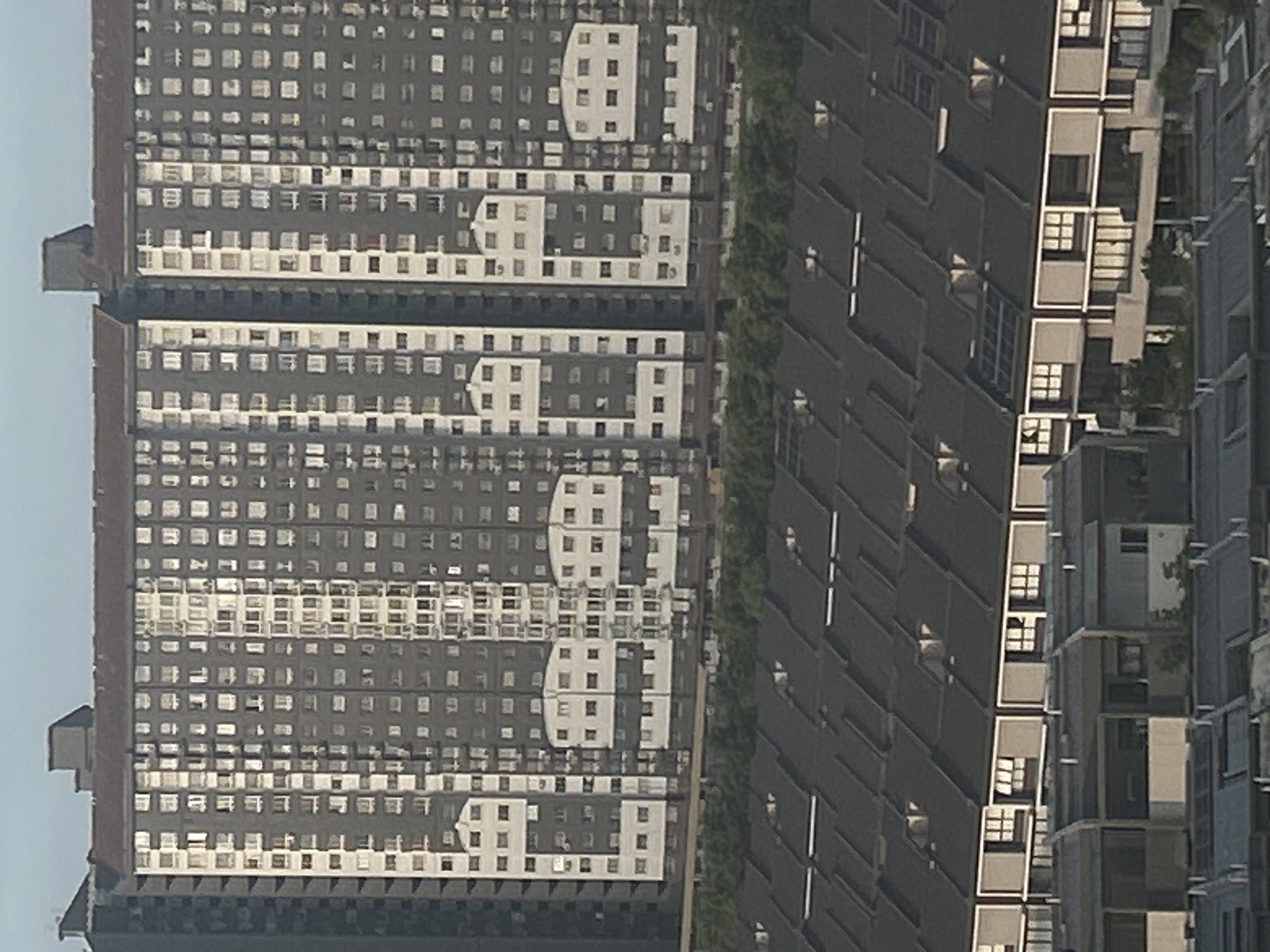 Aerial views capture dense residential area in Kuala Lumpur