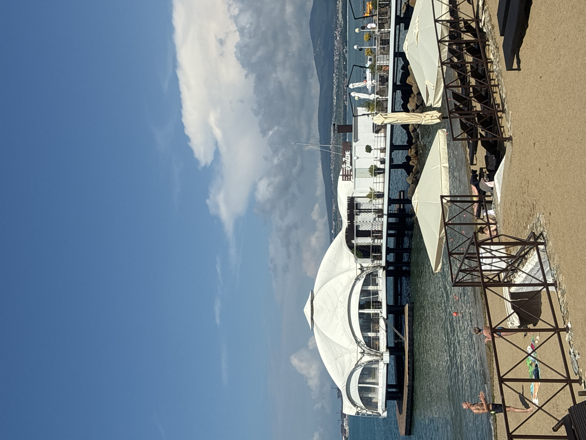 Summer day at Gelendzhik Black Sea resort town
