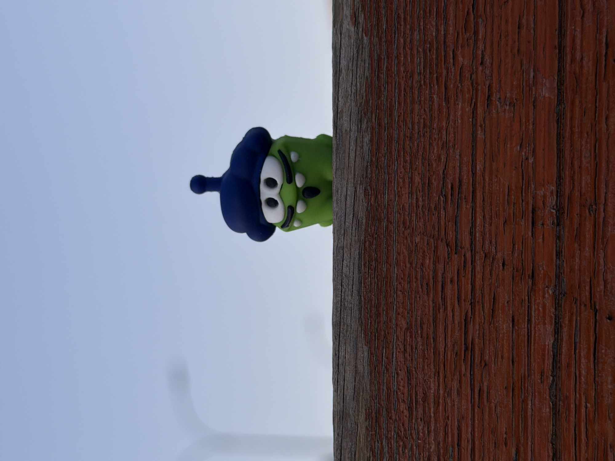 Toy figurine spotted in multiple locations around Russian village