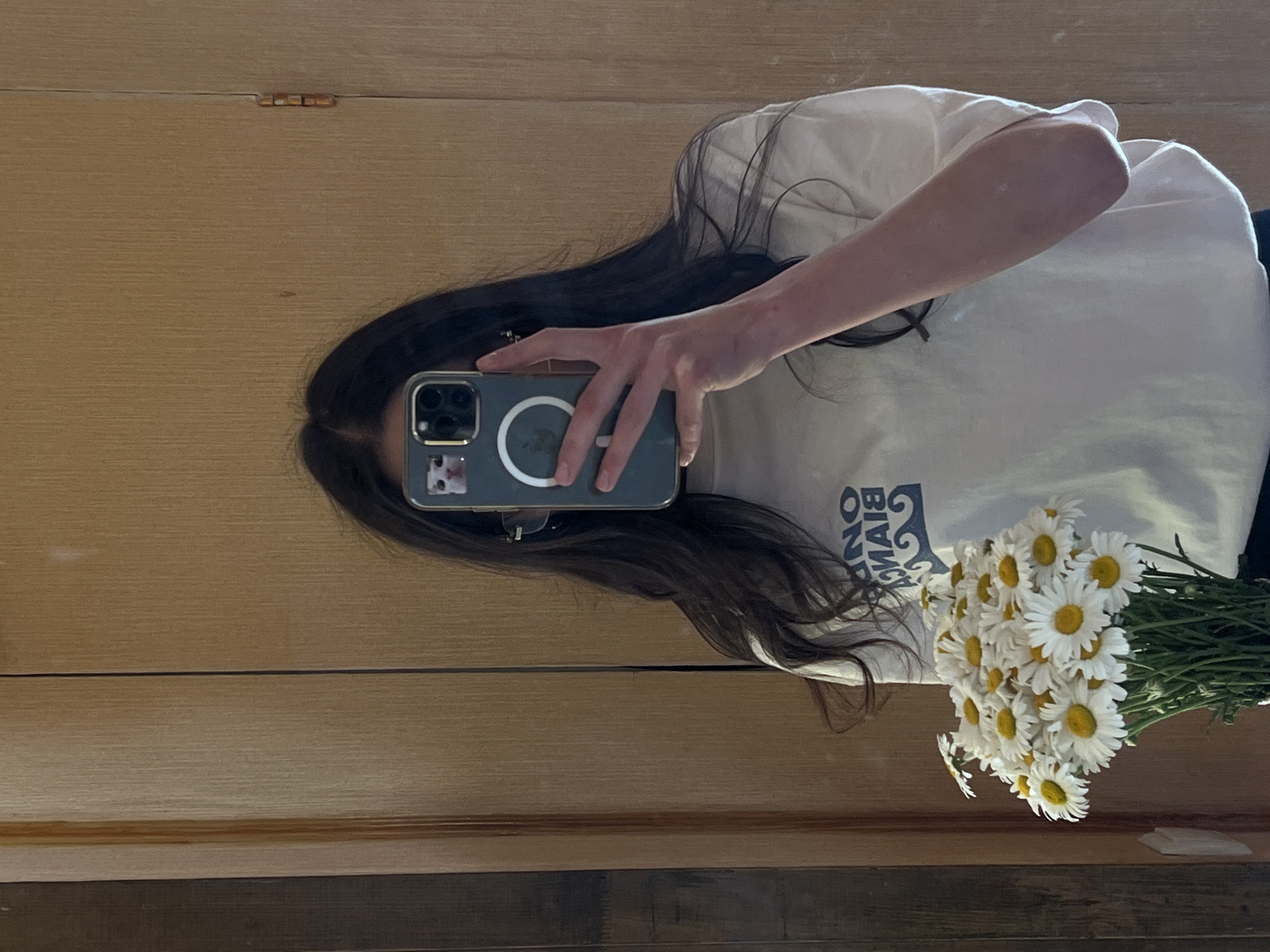 Morning routine documented through selfies and personal moments in Ternopil