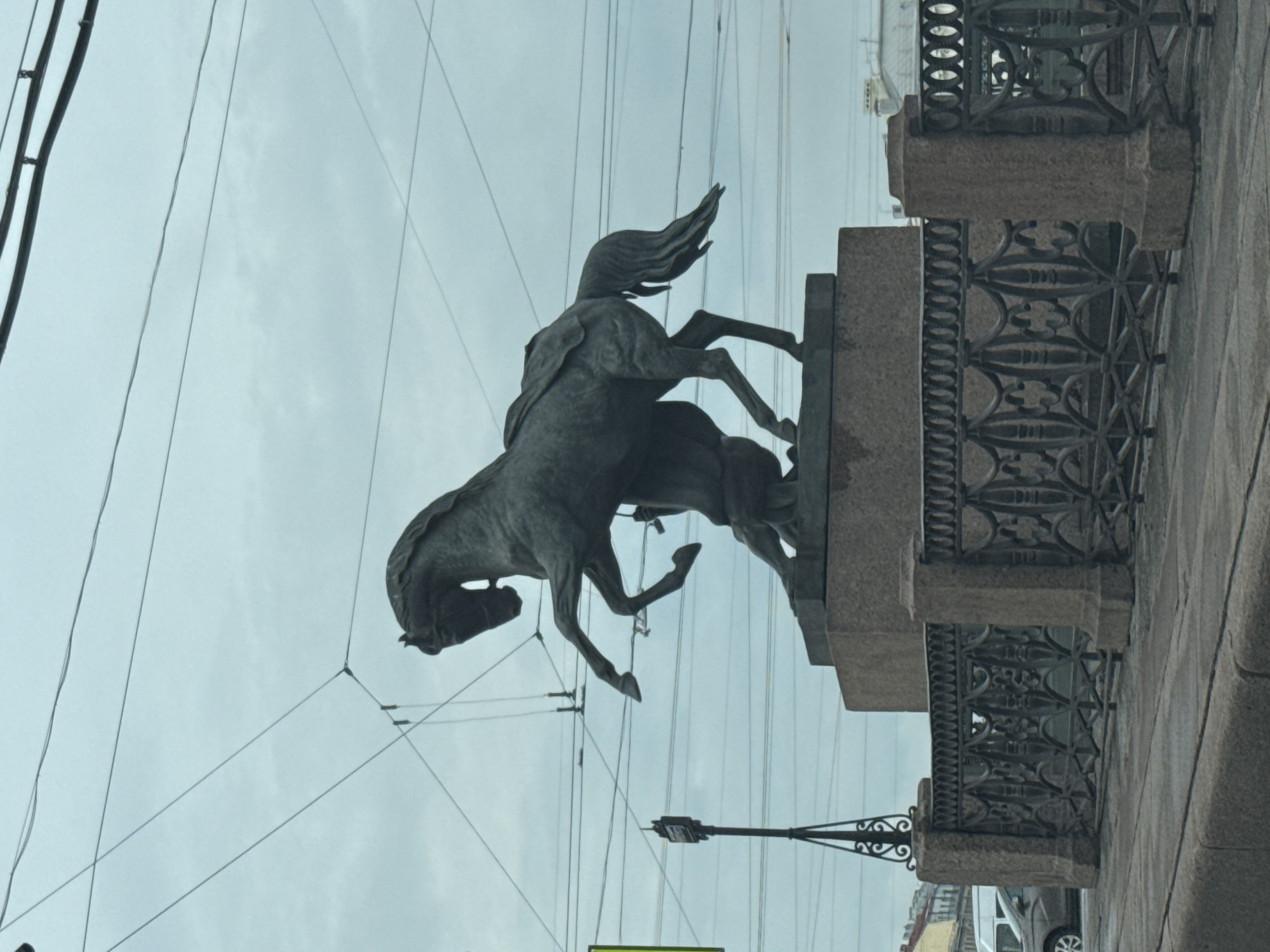 Early morning architectural tour documented across central Saint Petersburg