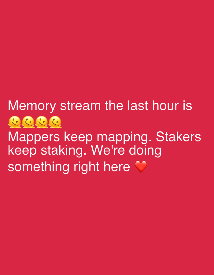 Memory stream enthusiasm shared in Thailand digital community