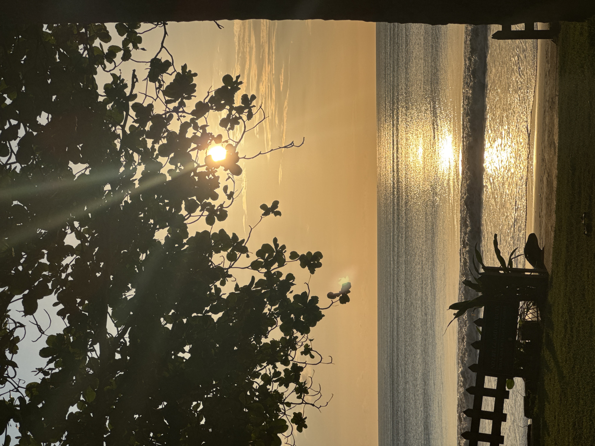 Resort scenes captured during sunset in Kuta Selatan