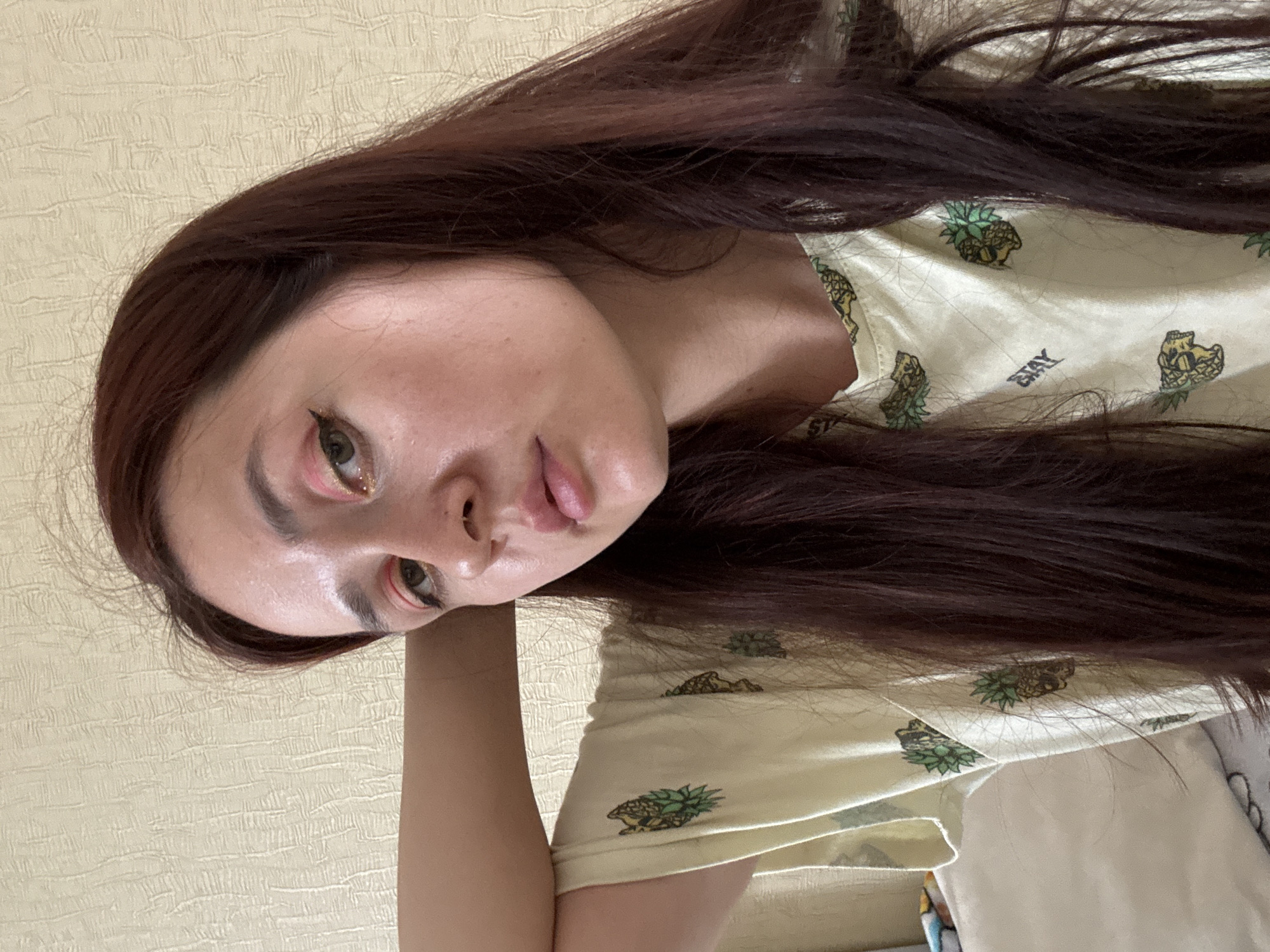 Morning coffee, selfies, and a curious toddler in a Russian kitchen