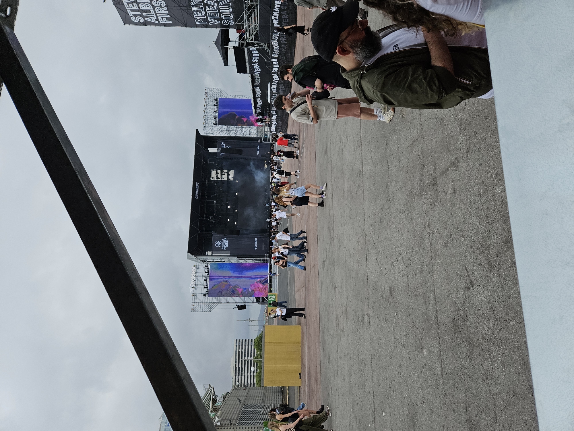 Primavera Sound Barcelona festival documented by witnesses Thursday afternoon