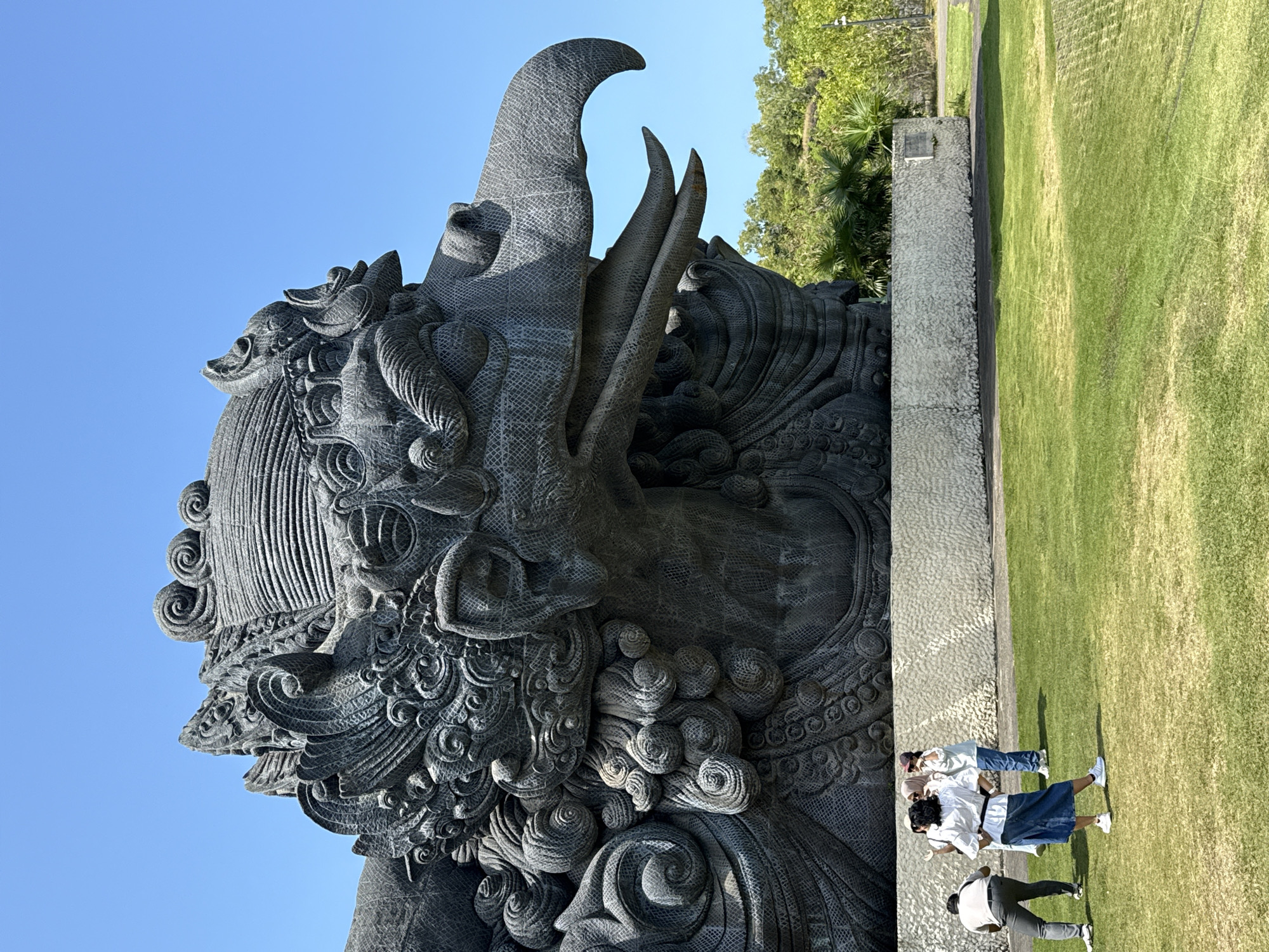 Tourist visits documented at Garuda Wisnu Kencana cultural park
