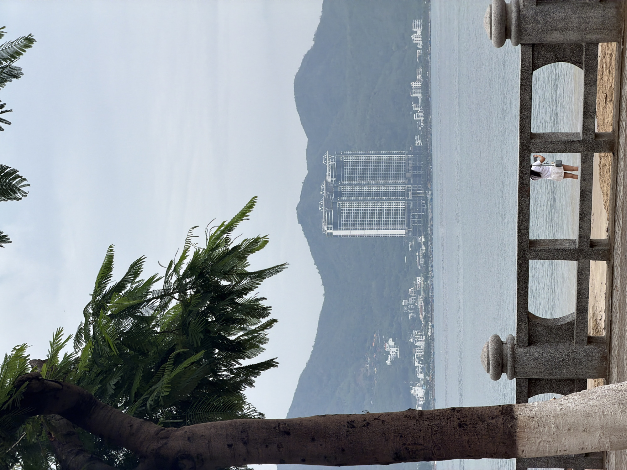 Morning coastal promenade views captured in Nha Trang, Vietnam