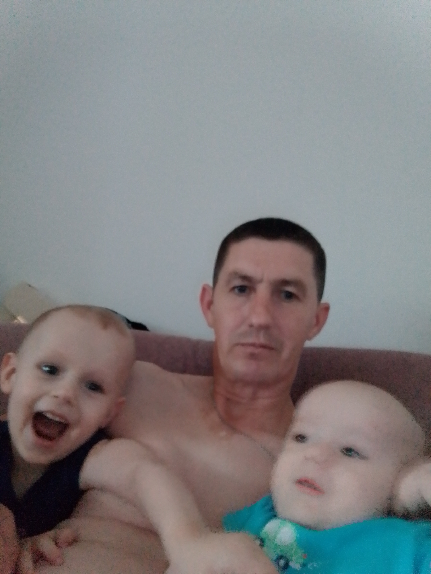 Casual family snapshots at home in Zabrze