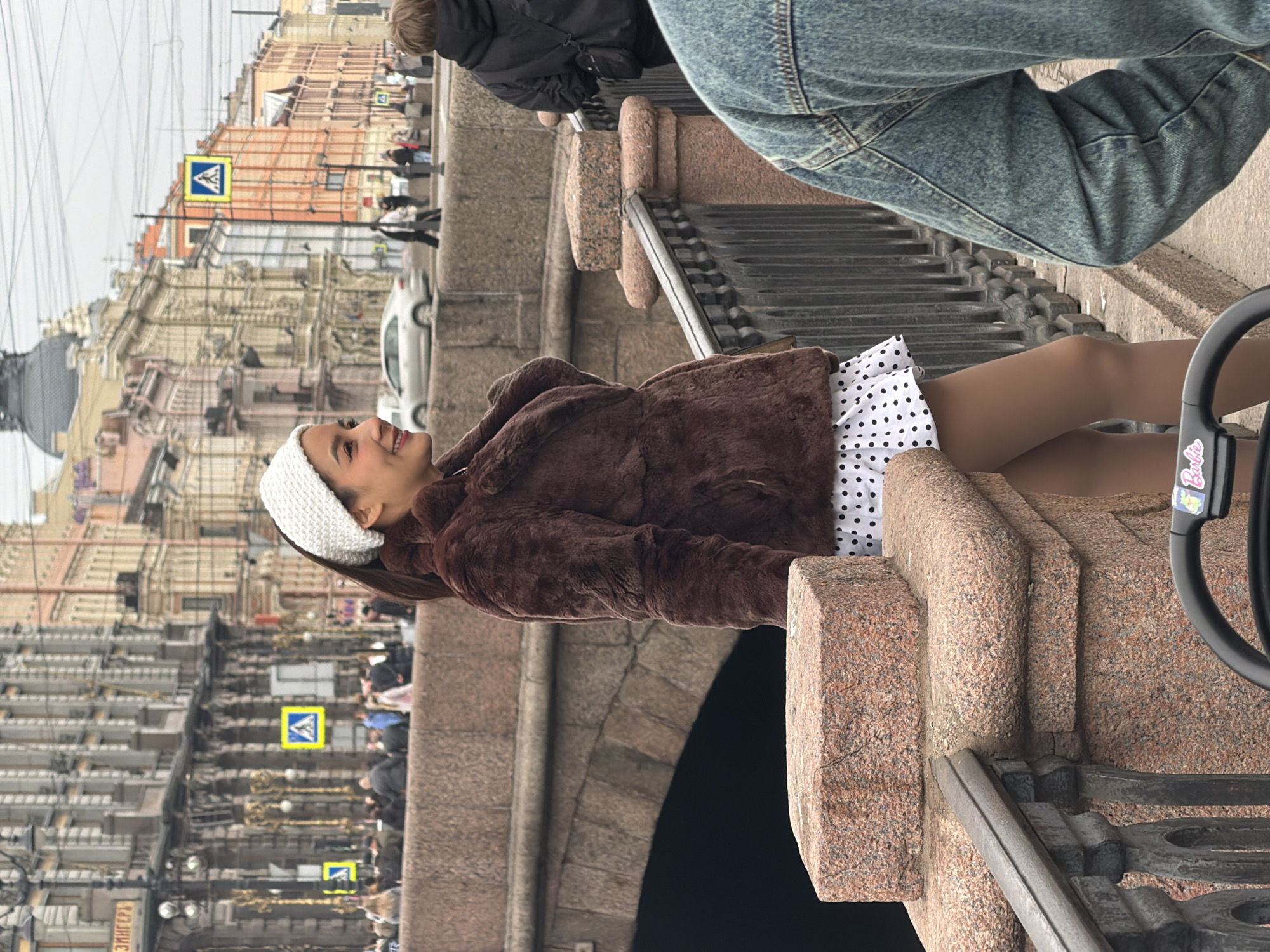 Midday street life documented across central Saint Petersburg landmarks
