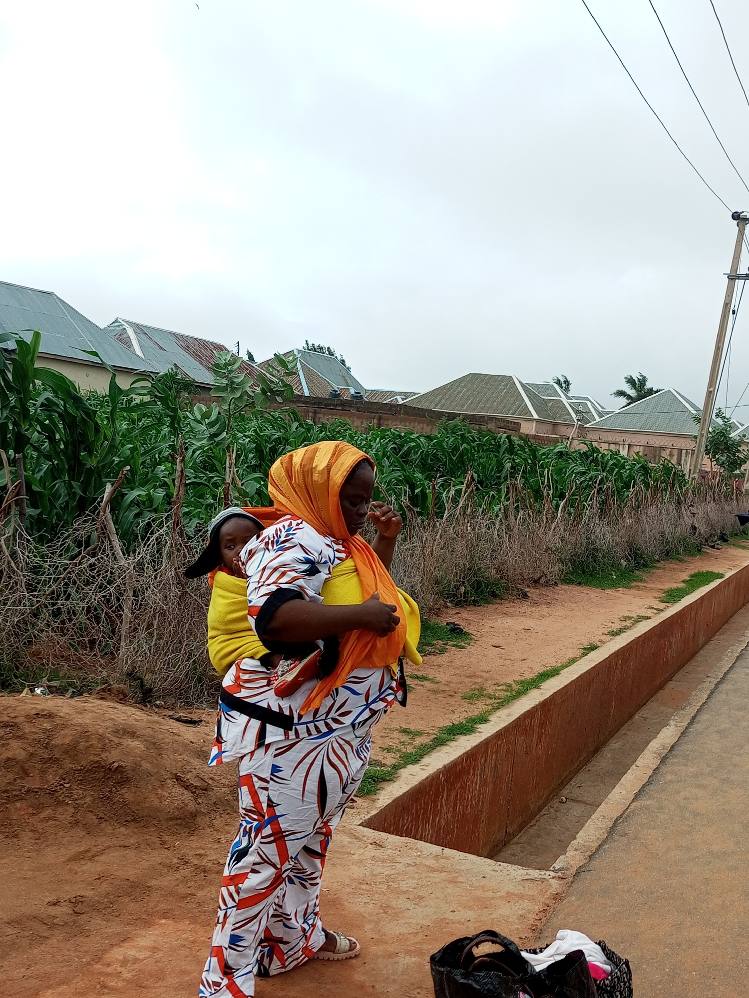 Everyday life in a rural community, morning routines in motion