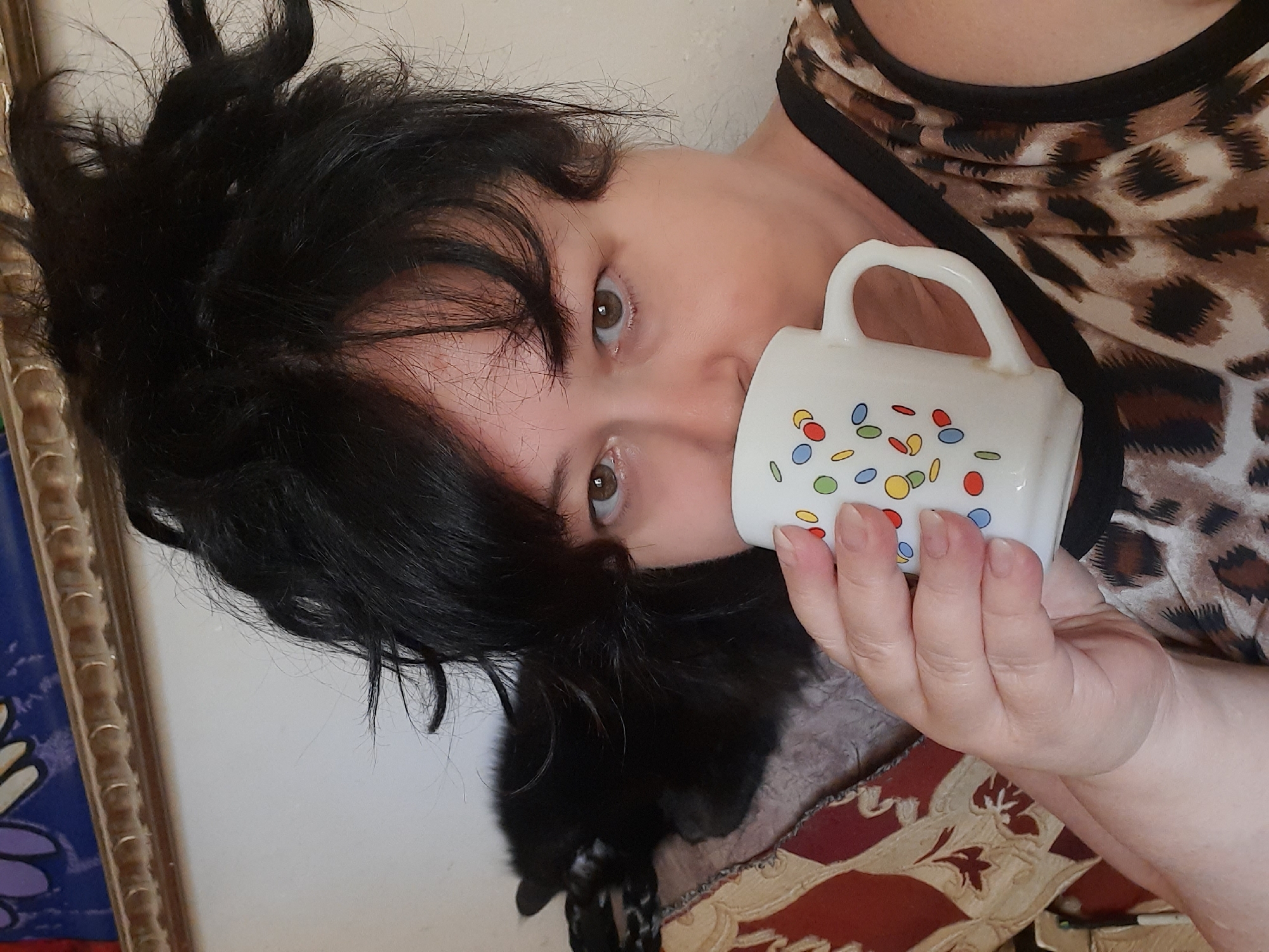Morning selfies documented in Al Hadaba, Egypt